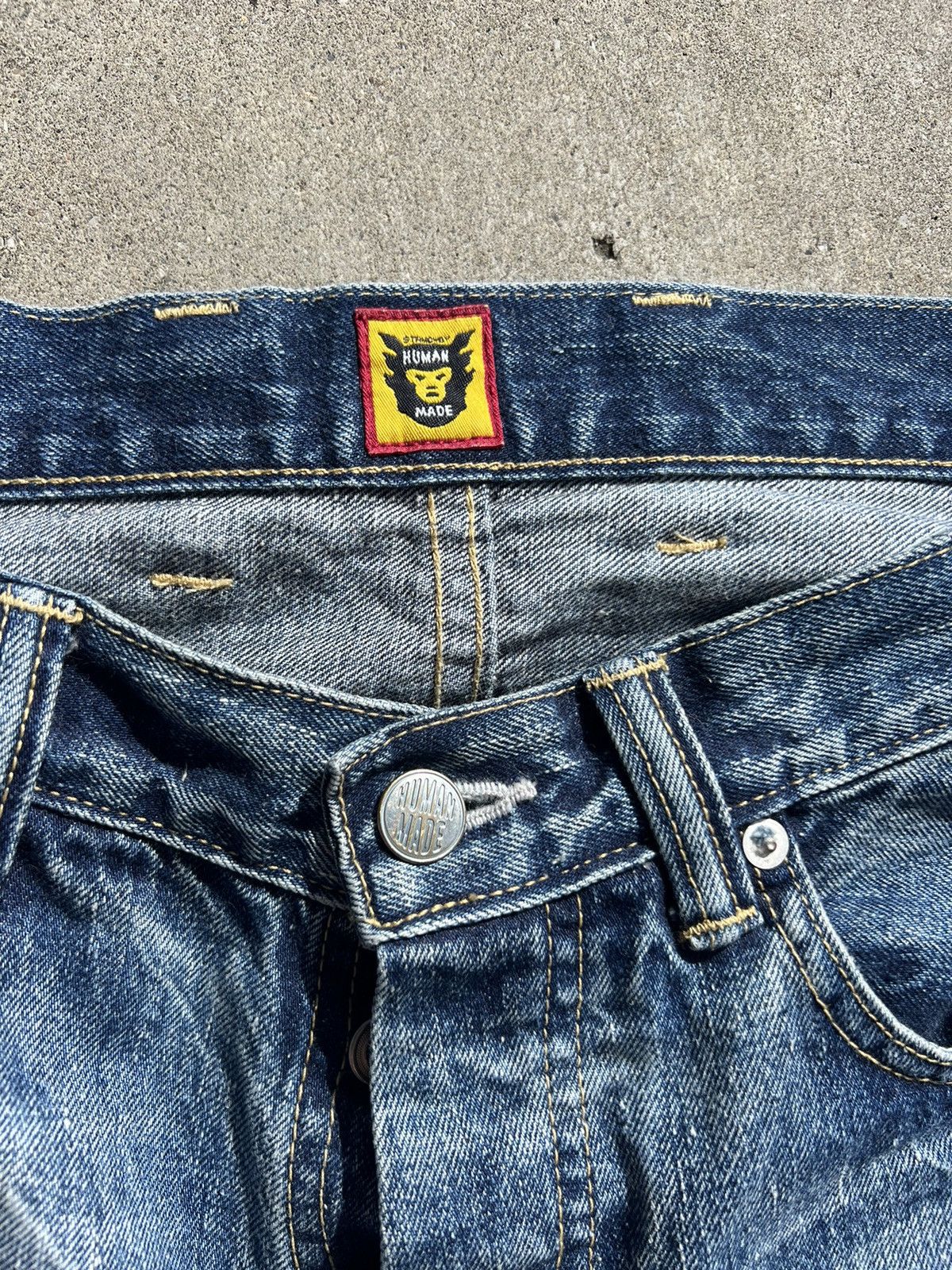 Human Made Human Made Red-line Selvedge Denim Carpenter Jeans Size US 30 / EU 46 - 2 Thumbnail
