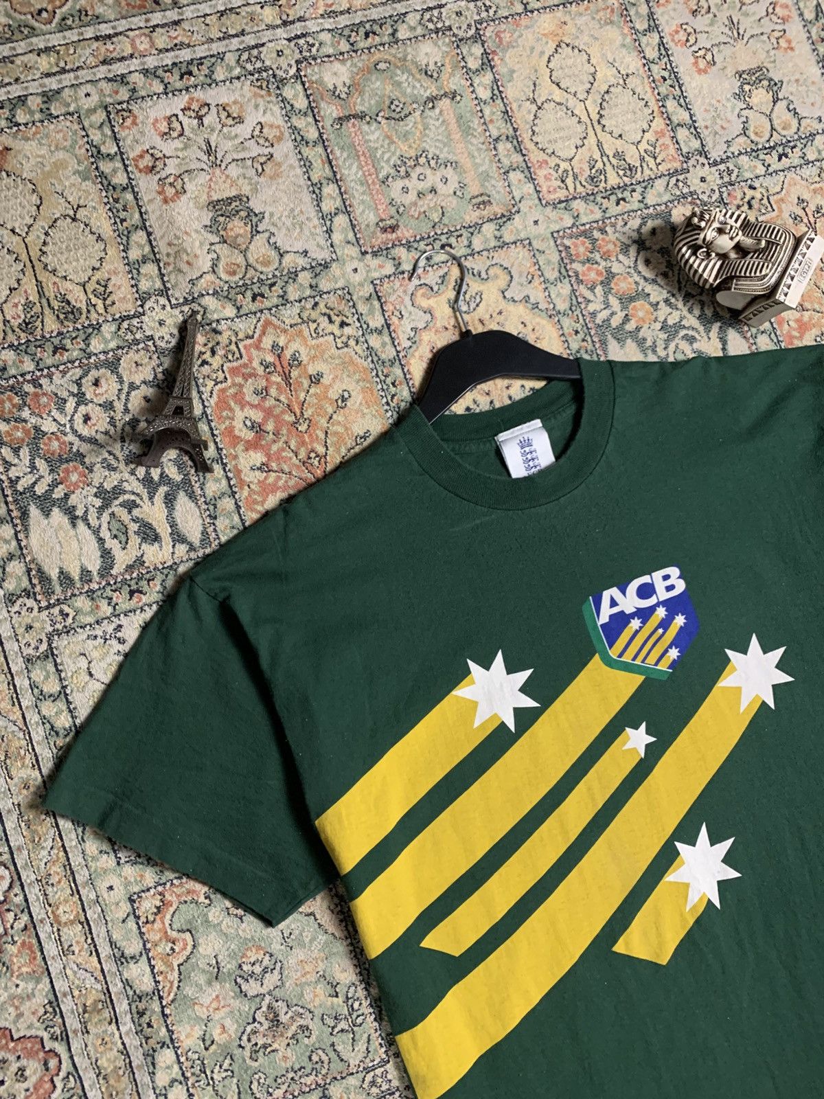 Other × Vintage RARE ! ECB Logo BANK 1997s t shirt Size US XL / EU 56 / 4 - 4 Thumbnail