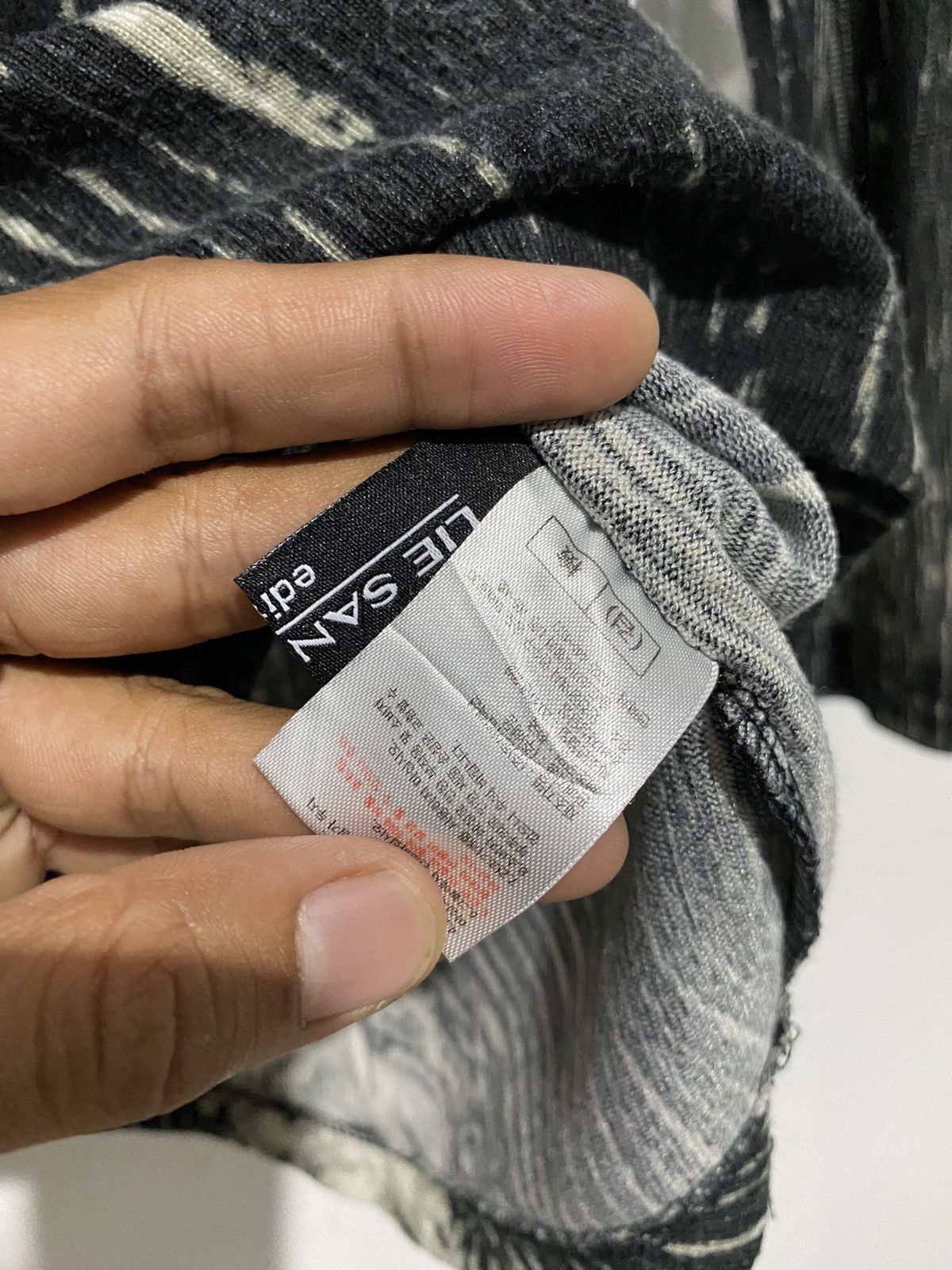 Japanese Brand × Vintage Japanese Jpg style mesh top longsleeve Size US M / EU 48-50 / 2 - 9 Thumbnail