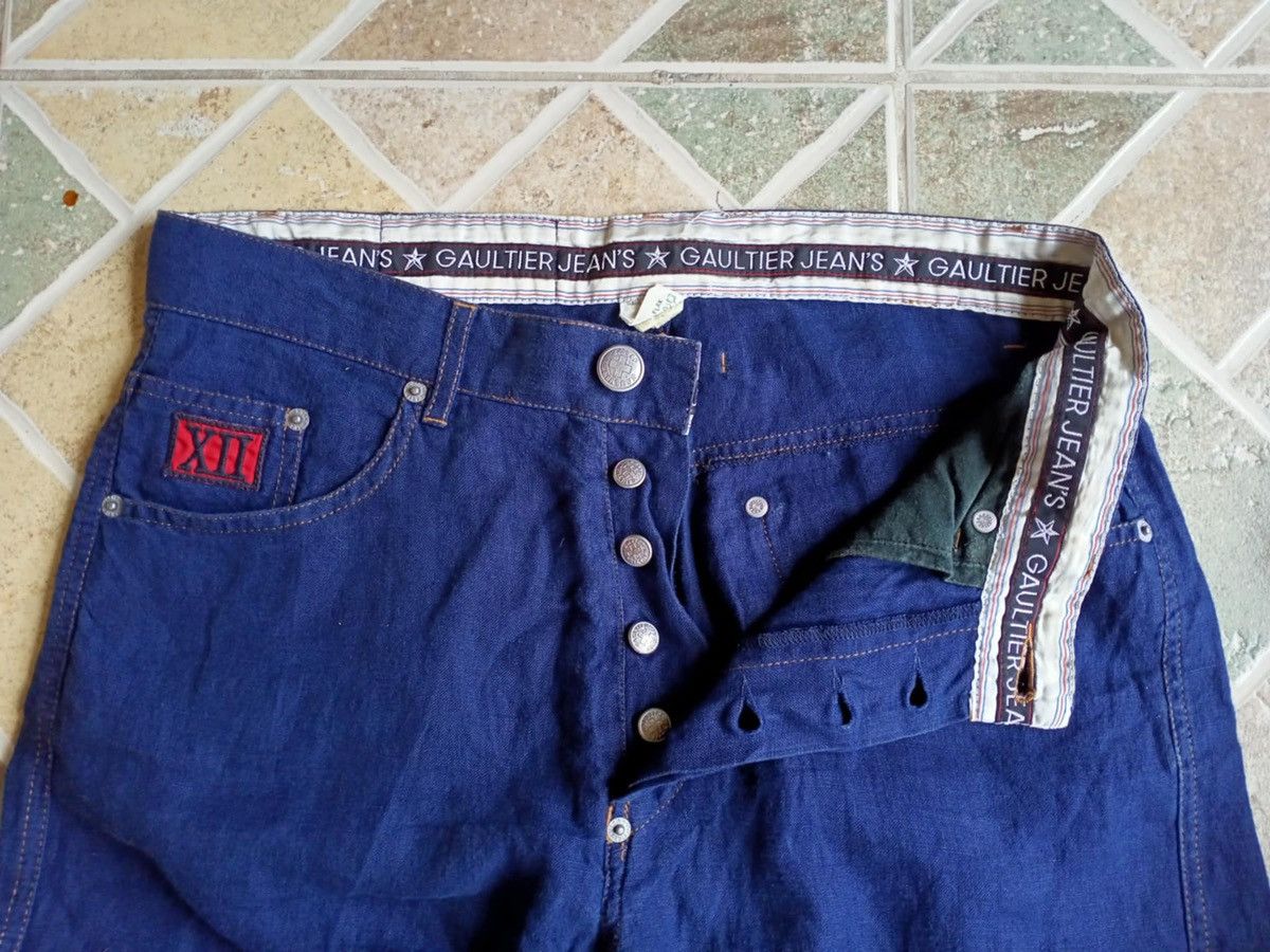 Jean Paul Gaultier VINTAGE JEAN PAUL GAULTIER JEANS Size US 31 - 3 Thumbnail