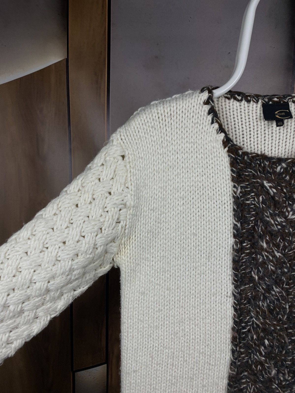 Roberto Cavalli 🍷Sweatshirt Sweater Just Roberto Cavalli Knit🍷 Size XL / US 12-14 / IT 48-50 - 4 Thumbnail