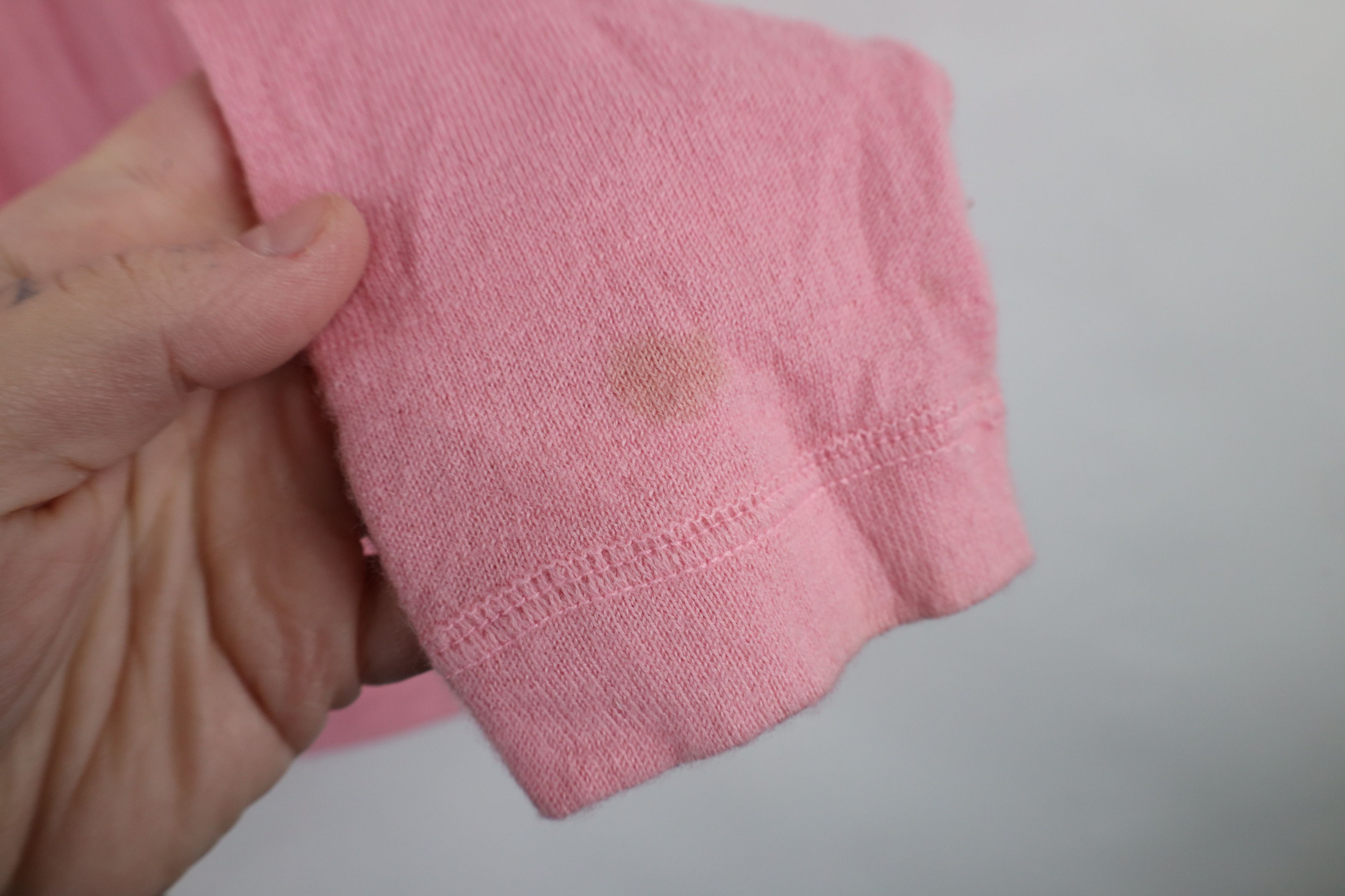 Vintage Vintage 90s Streetwear Blank Soft Cashmere Knit Sweater Pink Size L / US 10 / IT 46 - 4 Thumbnail