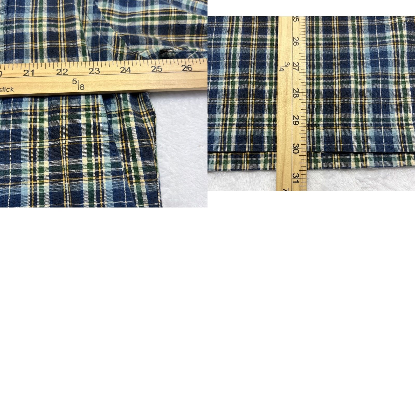 Abercrombie & Fitch VINTAGE Abercrombie & Fitch Plaid Shirt Men L Short Sleeve Button-Up Collared Oversized Pockets Red Cotton 100% Retro 90s/2000s Size US L / EU 52-54 / 3 - 10 Thumbnail
