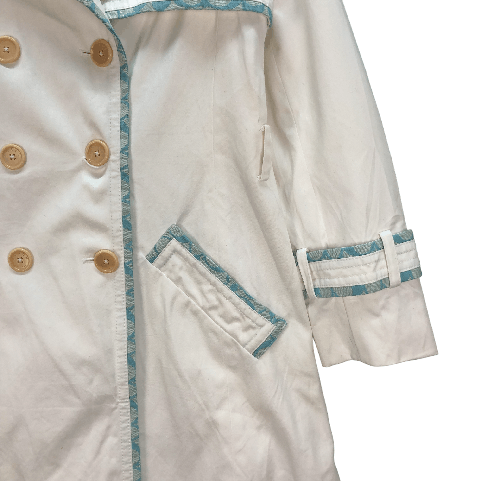Coach COACH DOUBLE BREASTED COAT #6842-87 Size S / US 4 / IT 40 - 6 Thumbnail