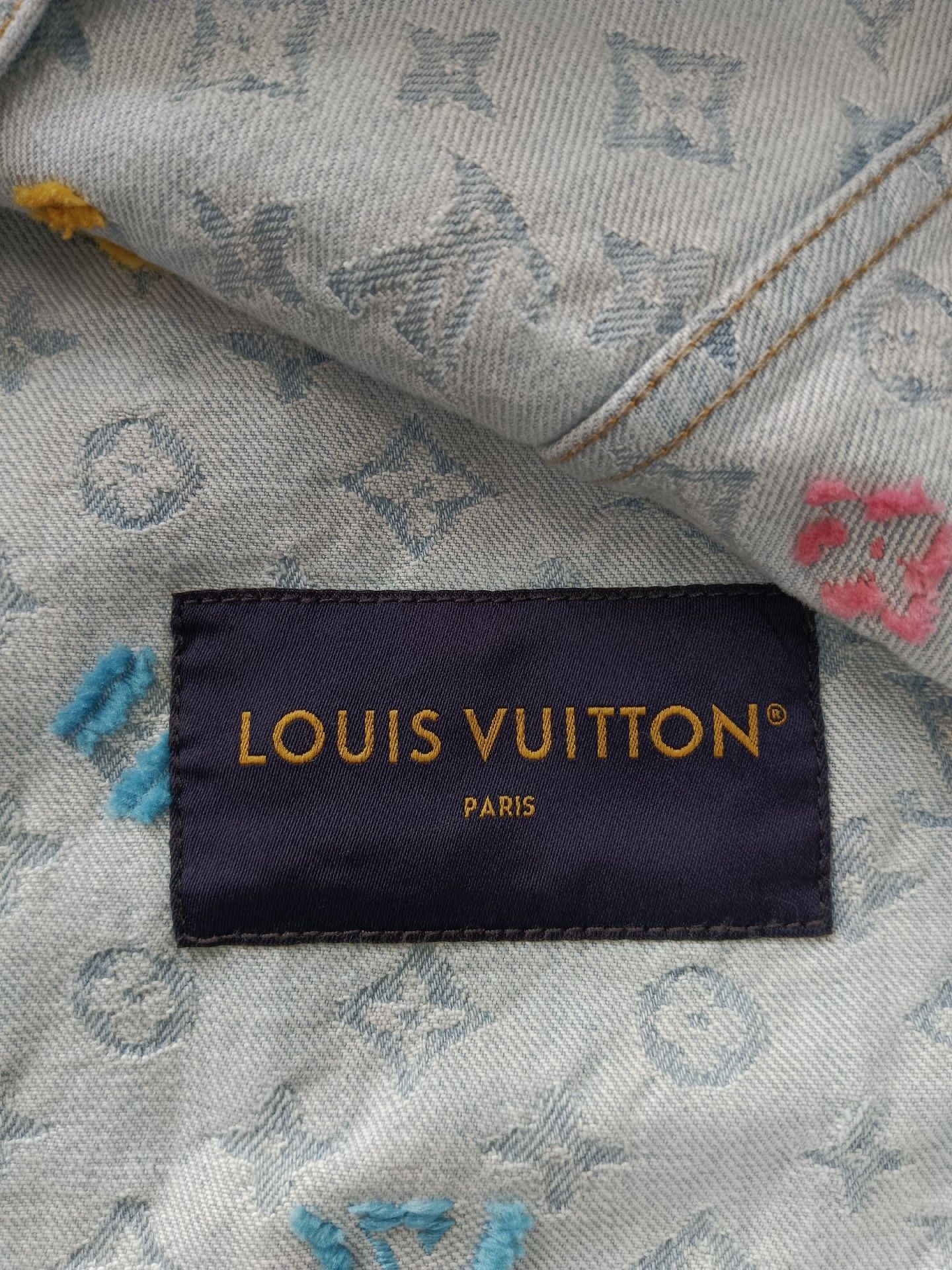 Louis Vuitton Louis Vuitton Full Print Jean Jacket Nextarrow-2412 Size US M / EU 48-50 / 2 - 3 Thumbnail