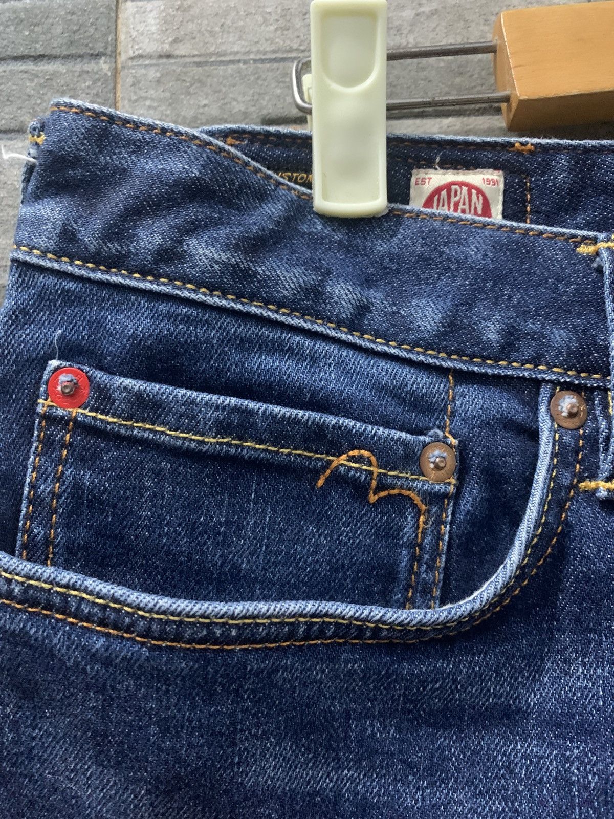 Evisu Evisu Selvedge Denim Shortpants Size US 34 / EU 50 - 5 Thumbnail