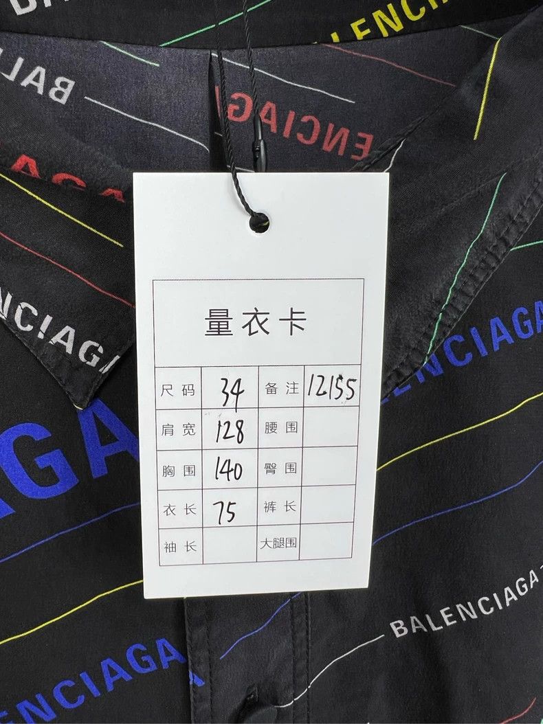 Balenciaga Balenciaga size 34 Colored bullet screen shirt 2503-Nextar Size US M / EU 48-50 / 2 - 5 Thumbnail