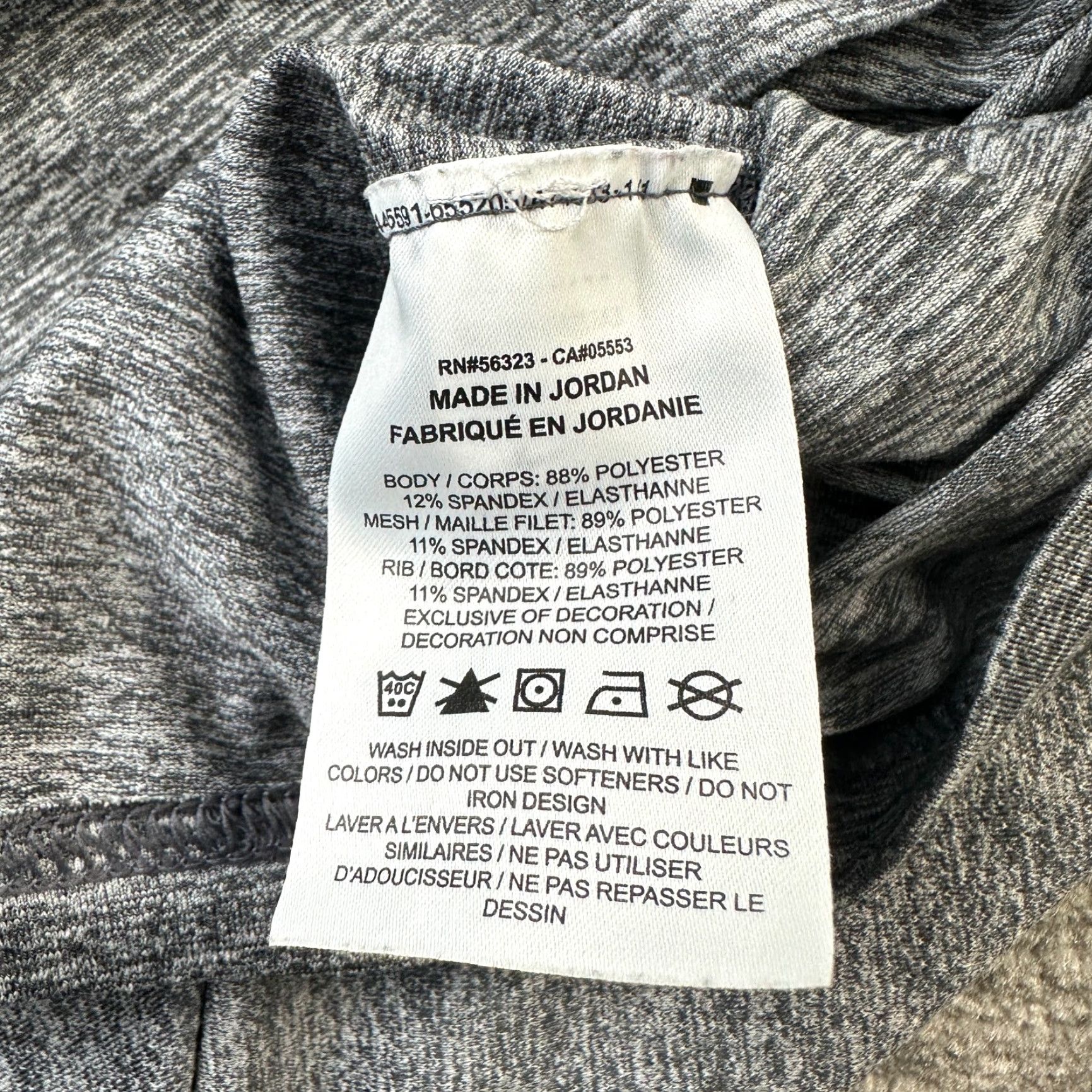 Nike Nike Sweater Mens Large Gray Half Zip Element Running Marathon Dri Fit Size US L / EU 52-54 / 3 - 7 Thumbnail