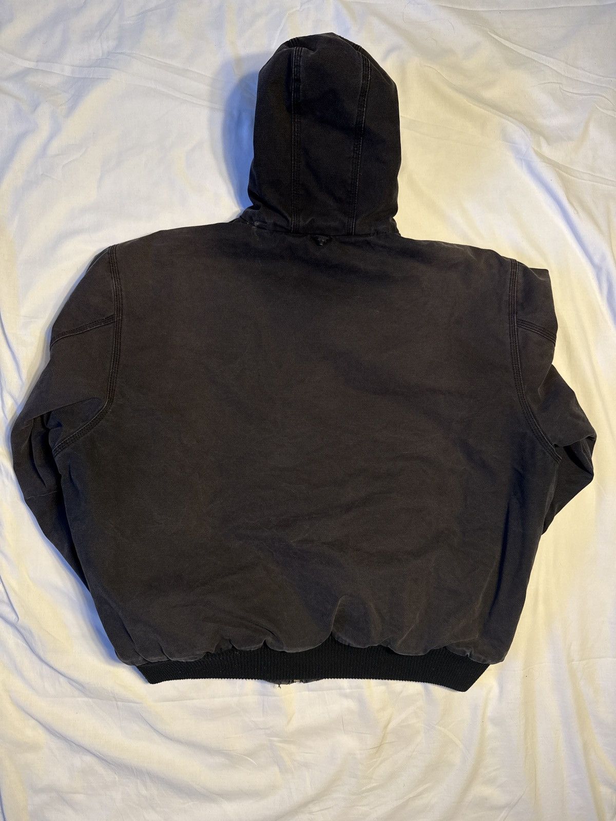 Carhartt Vintage Walls Carhartt Style Black Faded Distressed Jacket Size US XL / EU 56 / 4 - 3 Thumbnail