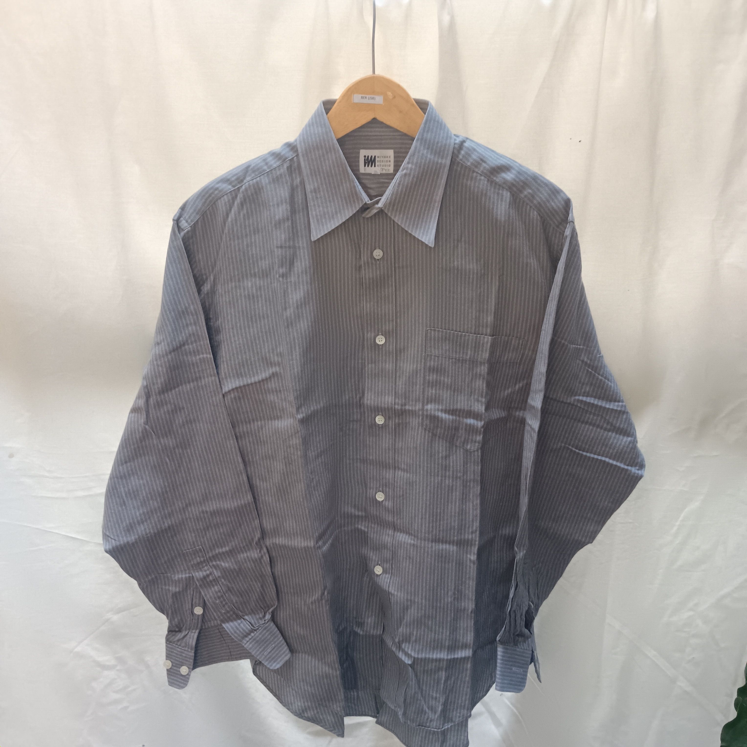 Issey Miyake × Japanese Brand IM product by ISSEY MIYAKE Shirt button ups Size US L / EU 52-54 / 3 - 1 Thumbnail