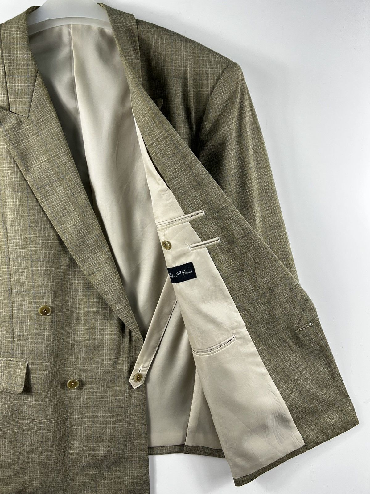 Cerruti 1881 🔥 Cerruti 1881 italian tailored Jacket Double Breasted Size US M / EU 48-50 / 2 - 5 Thumbnail