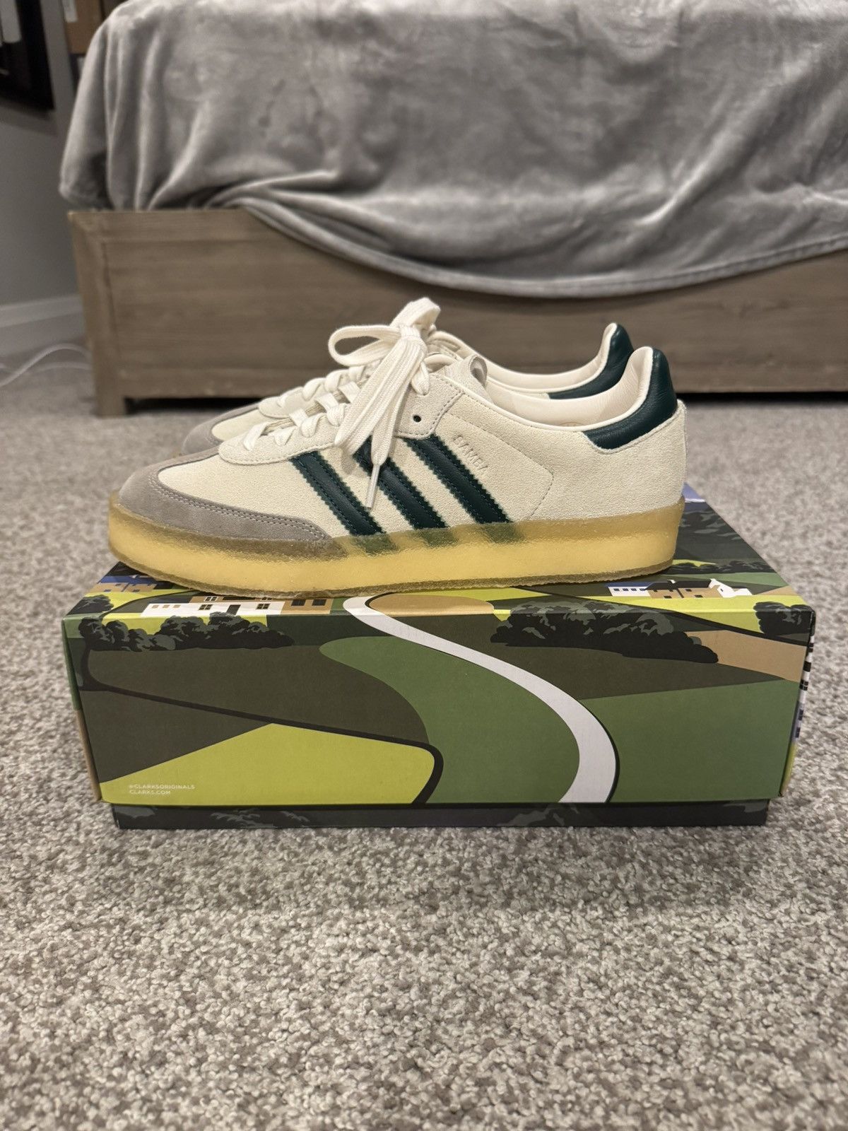 Adidas × Clarks × Kith Kith x Adidas x Clarks 8th street samba Size US 9.5 / EU 42-43 - 1 Thumbnail