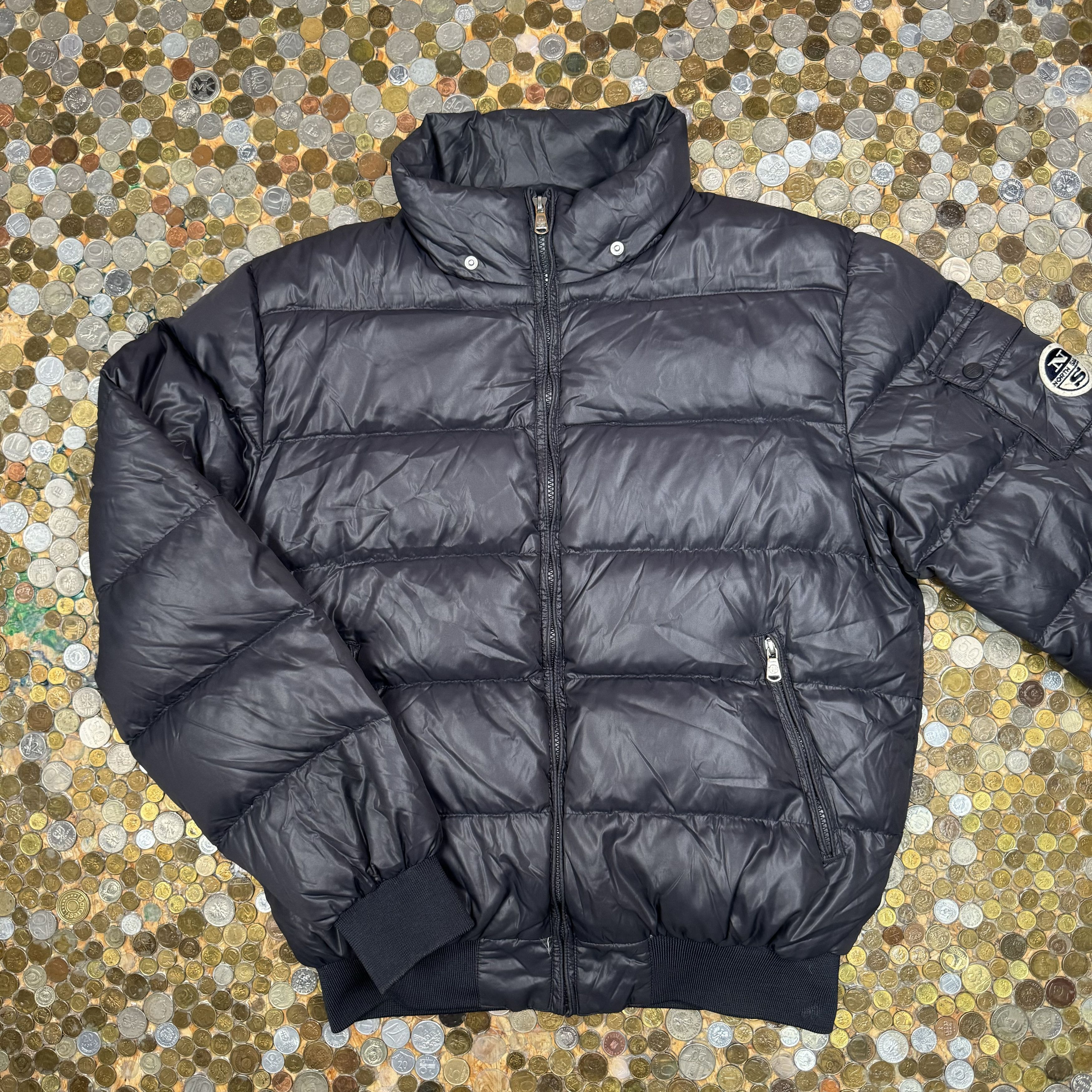 Vintage North sail casual puffer zip jacket 90's vibe Size L / US 10 / IT 46 - 1 Thumbnail