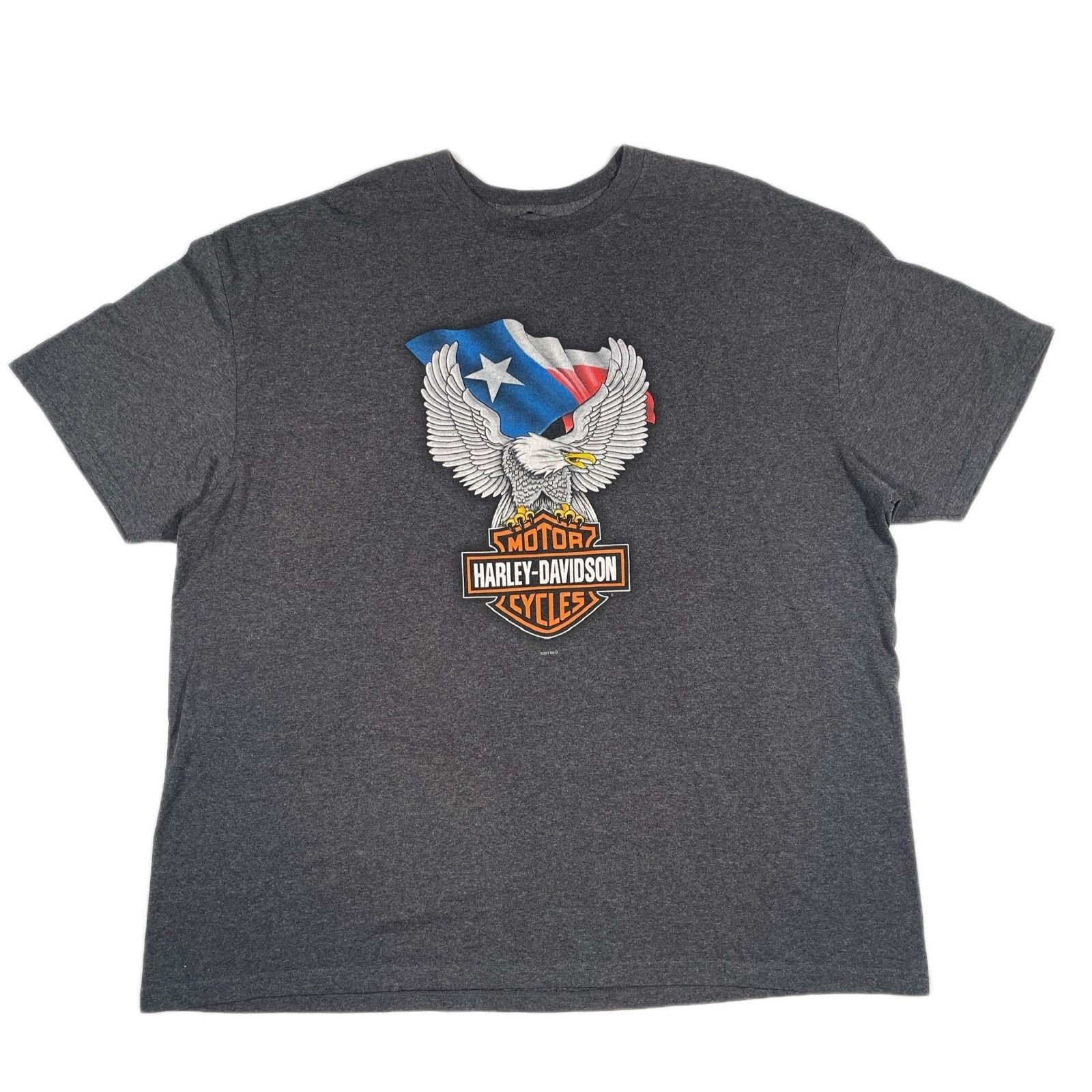 Harley Davidson 2011 Harley Davidson Motorcycles El Paso Texas Tee T Shirt Size US XXL / EU 58 / 5 - 1 Thumbnail