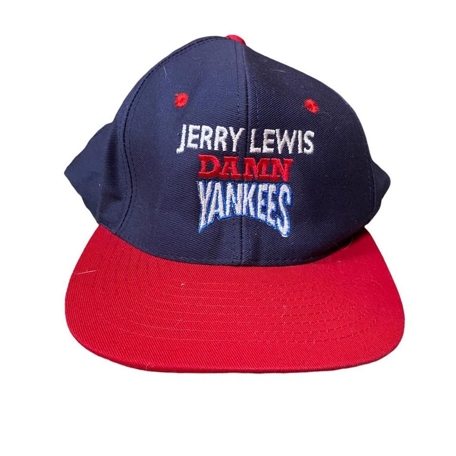 Vintage 90s jerry lewis damn yankees Size ONE SIZE - 1 Thumbnail