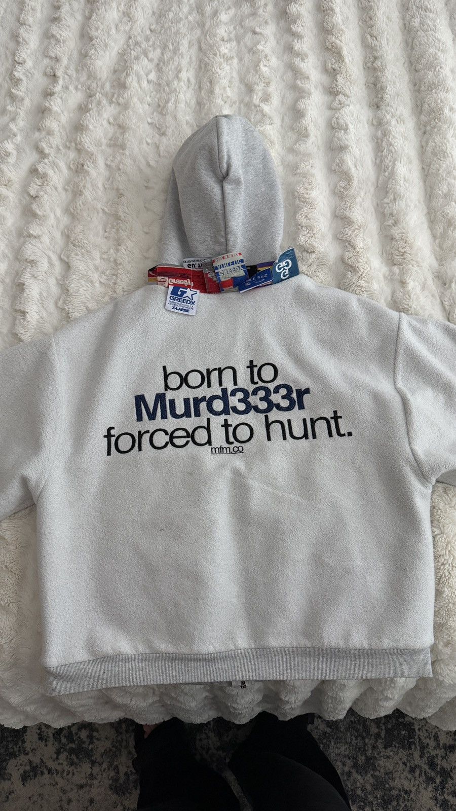 Greedy Unit × murd333r.fm Murd333r.fm Hoodie Size US M / EU 48-50 / 2 - 2 Thumbnail