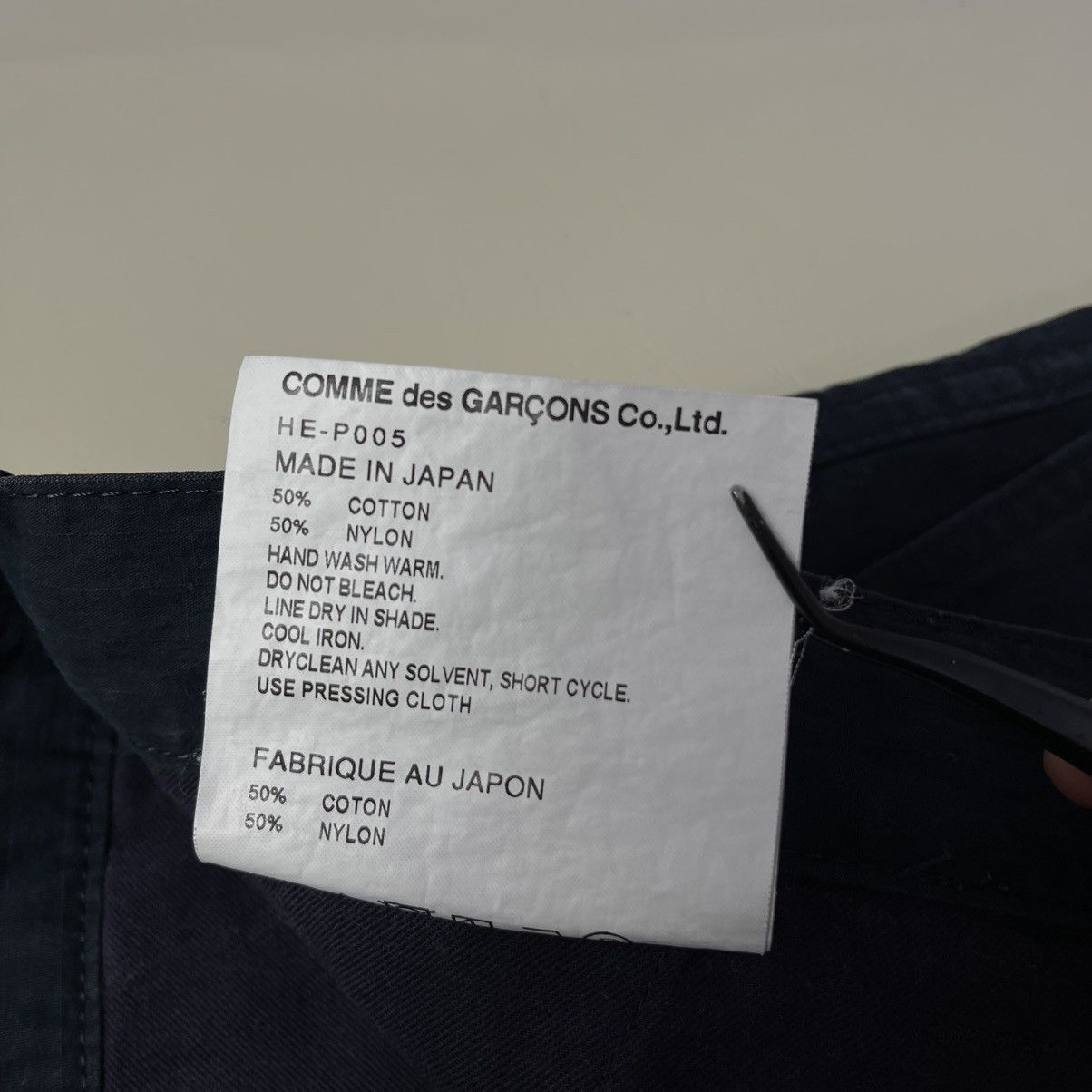 Comme des Garcons Homme Comme des Garcons Homme - SS20 - Pants Size US 34 / EU 50 - 5 Thumbnail