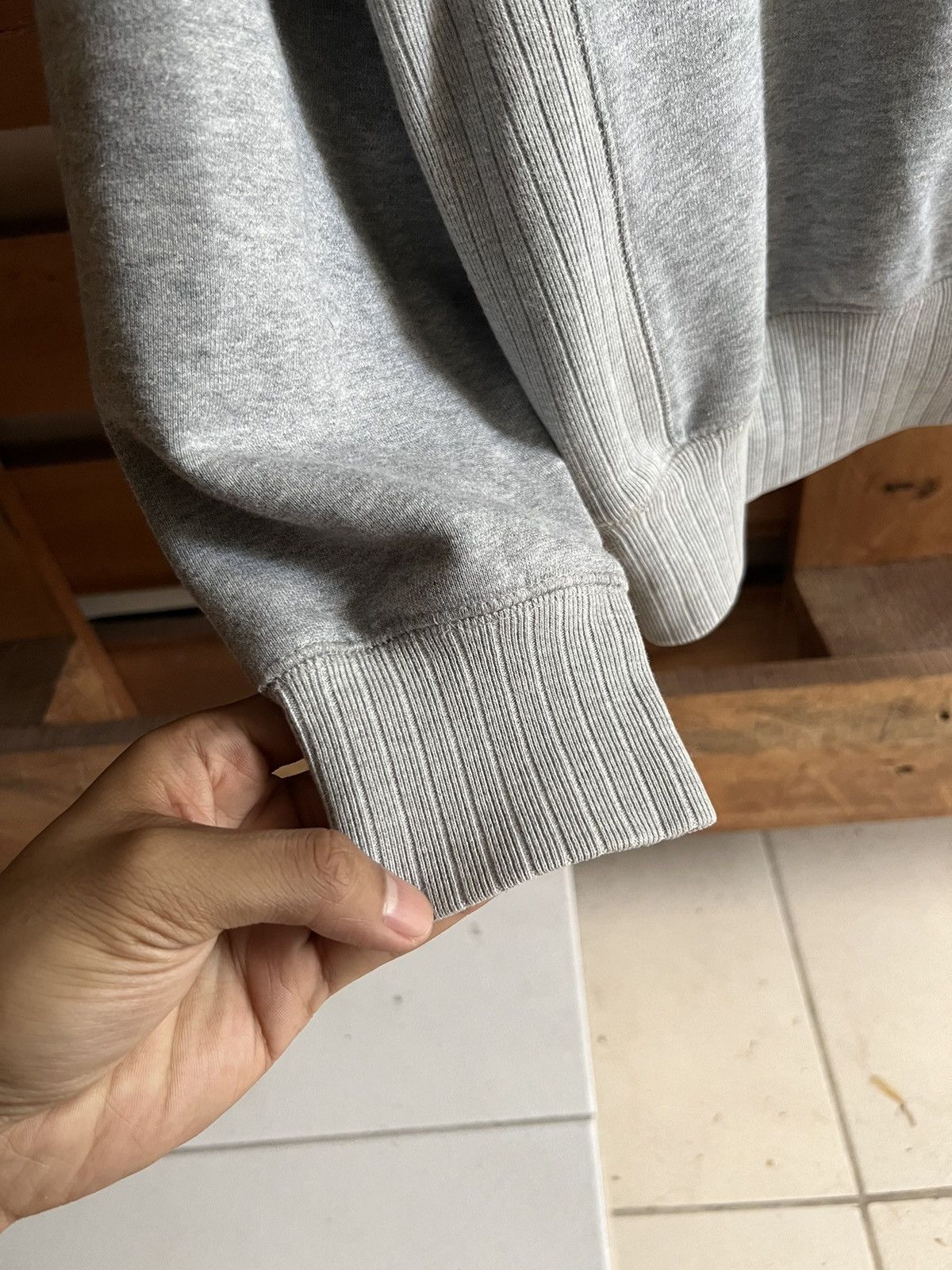 Nike × Vintage Vintage 90s Nike Cropped Sweater Size US M / EU 48-50 / 2 - 8 Thumbnail