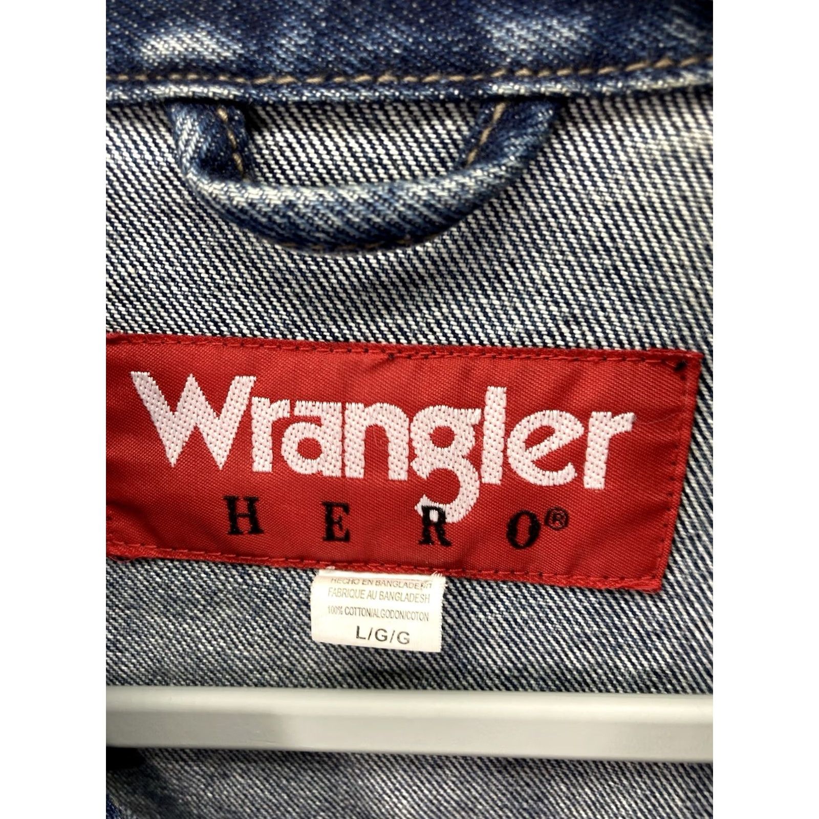 Wrangler Wrangler Denim Trucker Jacket Men Large Blue Button Western Medium Wash Jacket Mens Blue Wrangler Size US L / EU 52-54 / 3 - 4 Thumbnail