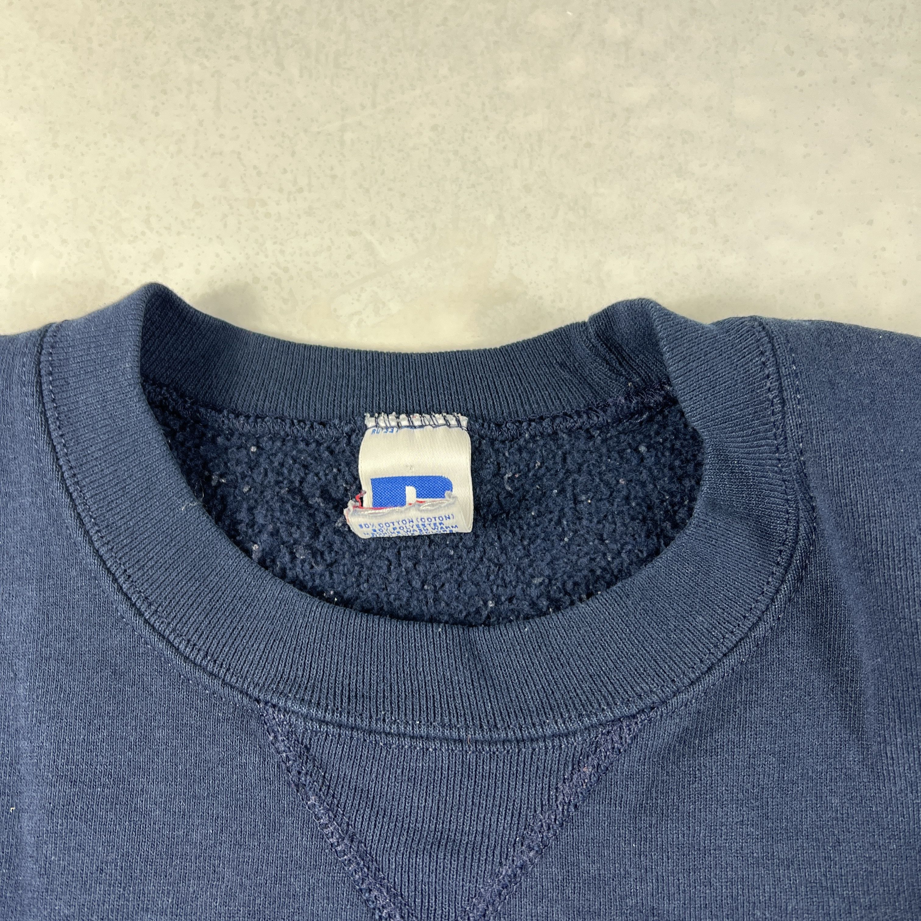 Russell Athletic Y2K Russell Athletic Sweatshirt Faded Embroidered Crewneck Size US XL / EU 56 / 4 - 7 Thumbnail