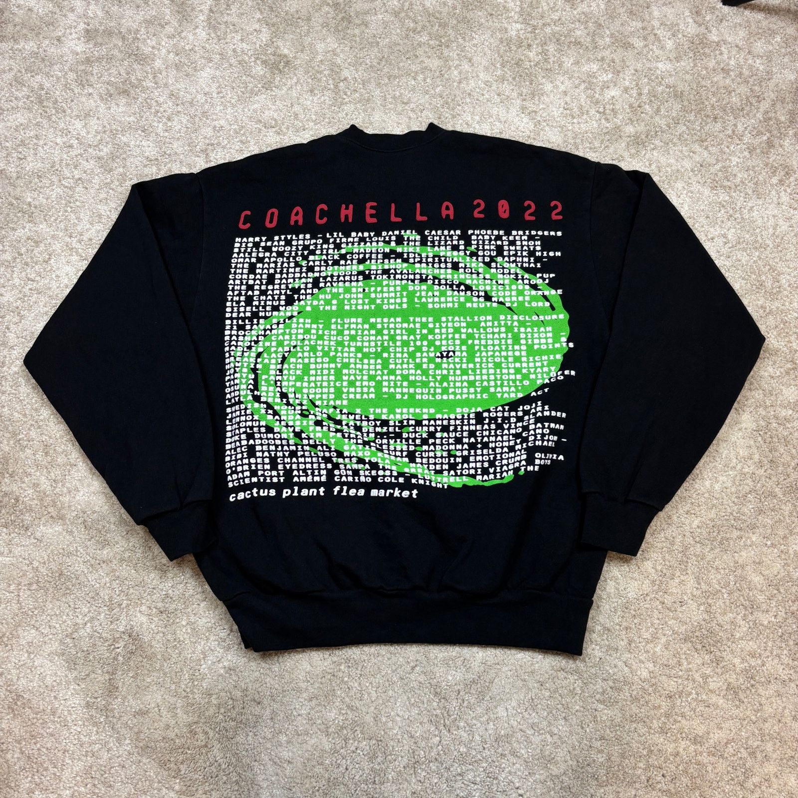 Cactus Plant Flea Market × Coachella Cactus Plant Flea Market CPFM Coachella 2022 Sweatshirt L Size US L / EU 52-54 / 3 - 3 Thumbnail