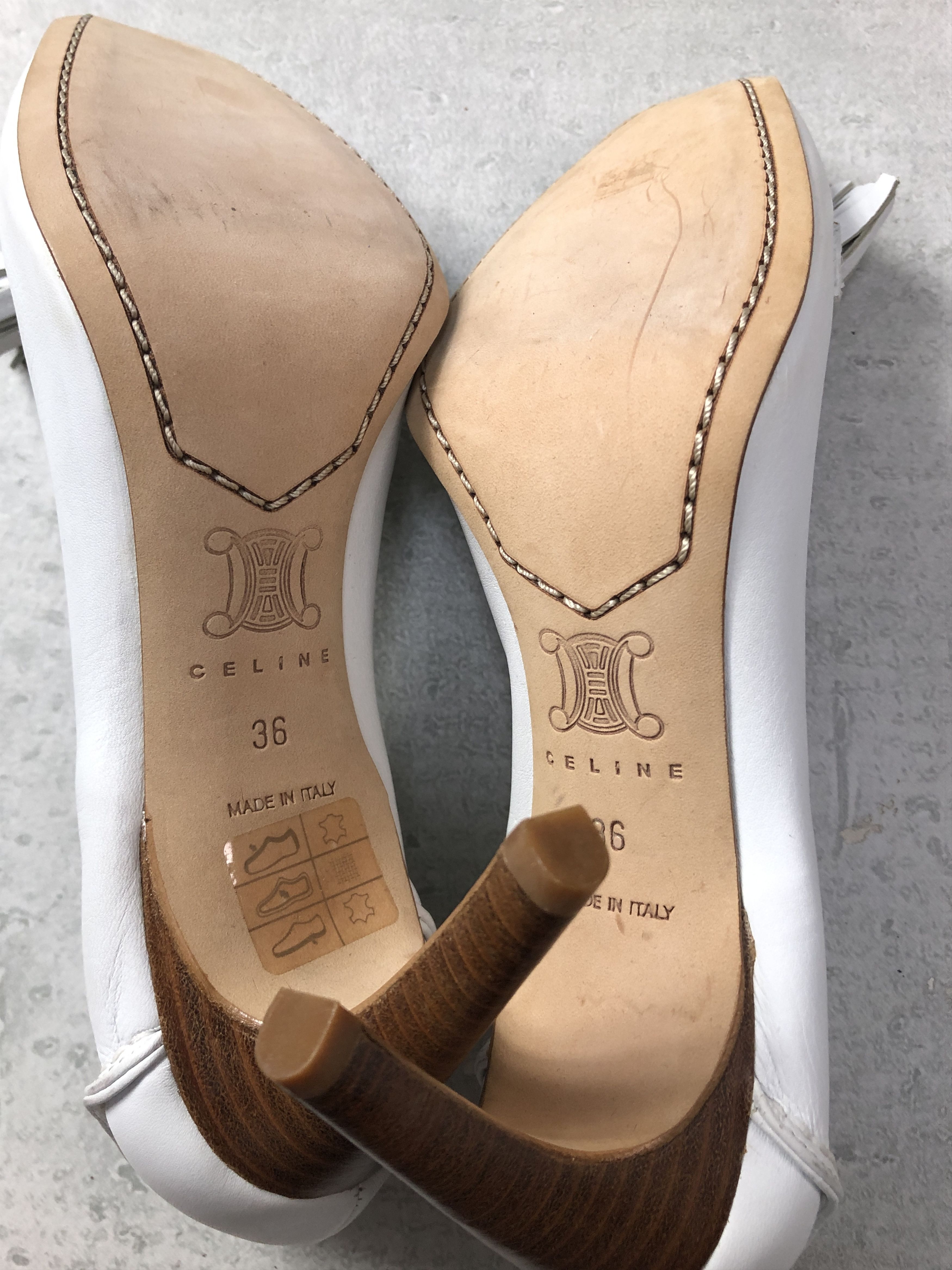 Celine tassel leather high heel shoes 5-3-49 91.5