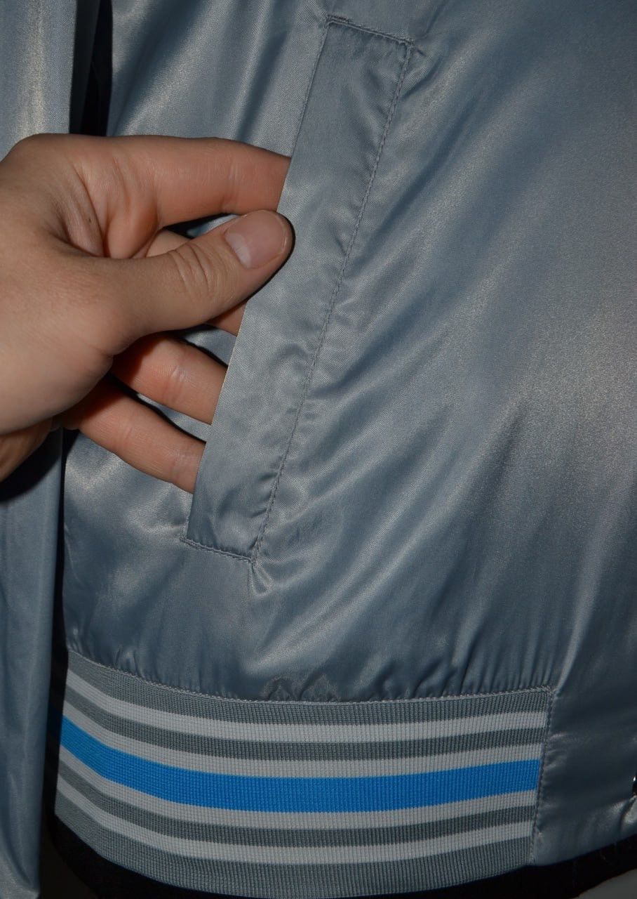 Nike × Vintage Vintage Nike Mens AD Varsity Jacket Satin Gray Size M Size US M / EU 48-50 / 2 - 6 Thumbnail