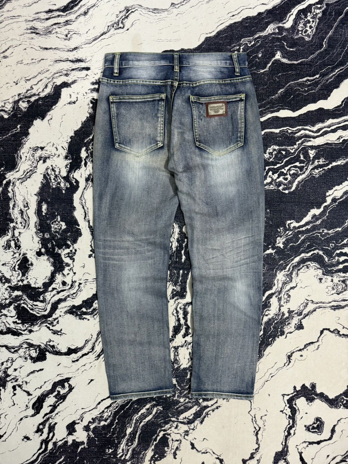 Dolce & Gabbana Vintage Dolce & Gabbana acid wash jeans loose fit Size US 32 / EU 48 - 1 Thumbnail