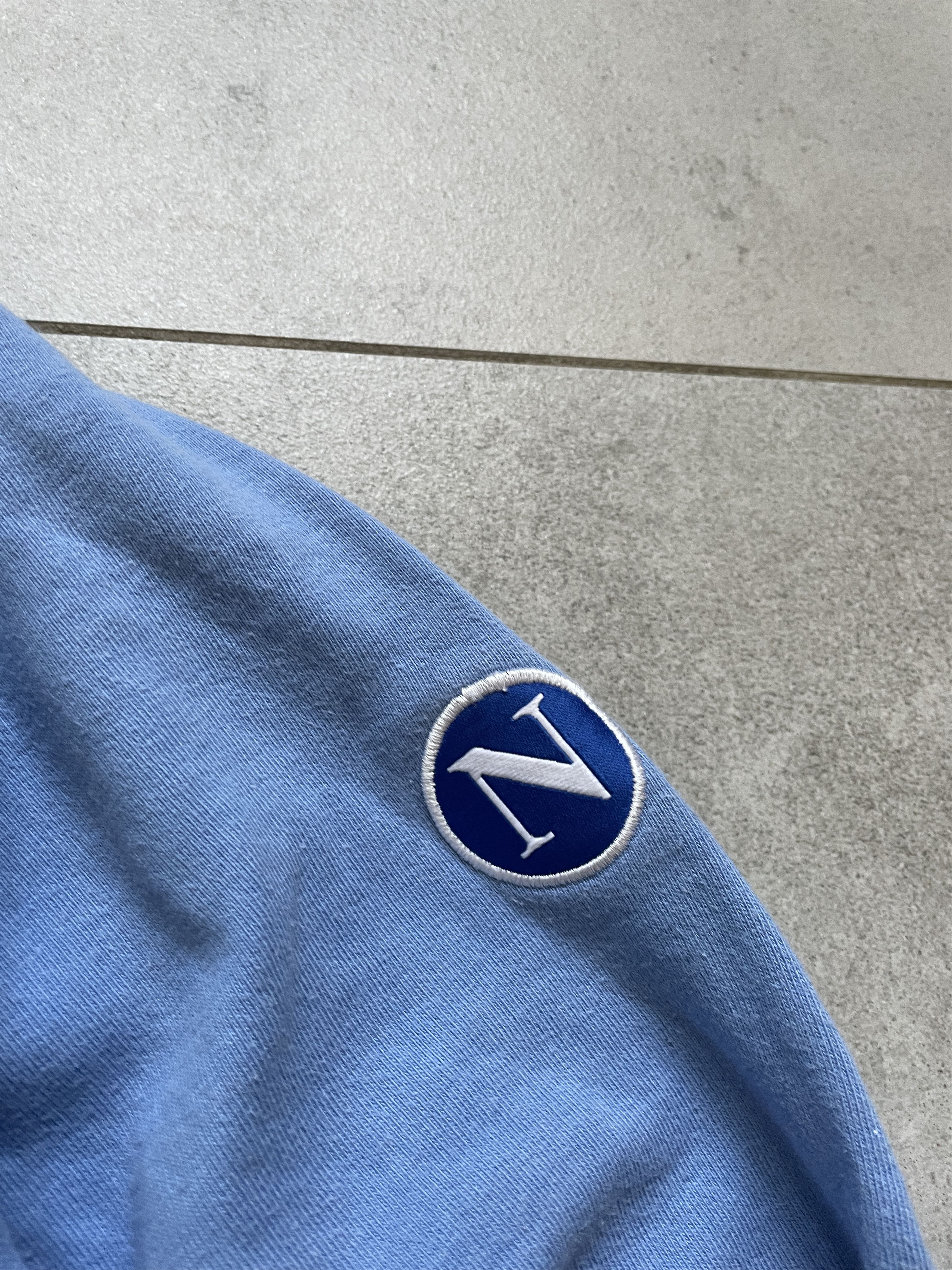 Diadora DIADORA BABY BLUE SSC NAPOLI SOCCER BLOKECORE HOODIE Size US XL / EU 56 / 4 - 5 Thumbnail