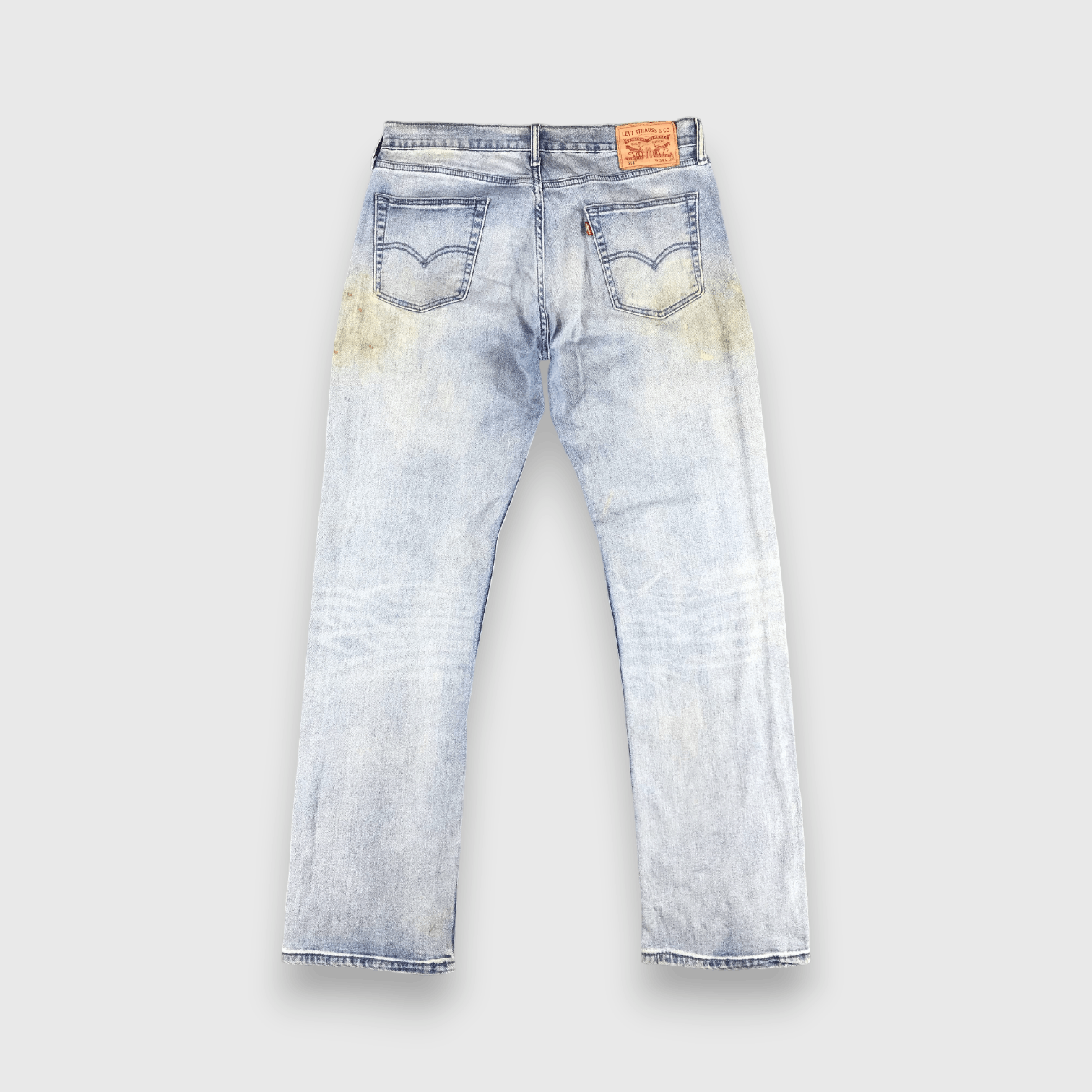 Levi's Vintage Light Wash Levis 514 Jeans-J1717 Size US 36 / EU 52 - 2 Thumbnail