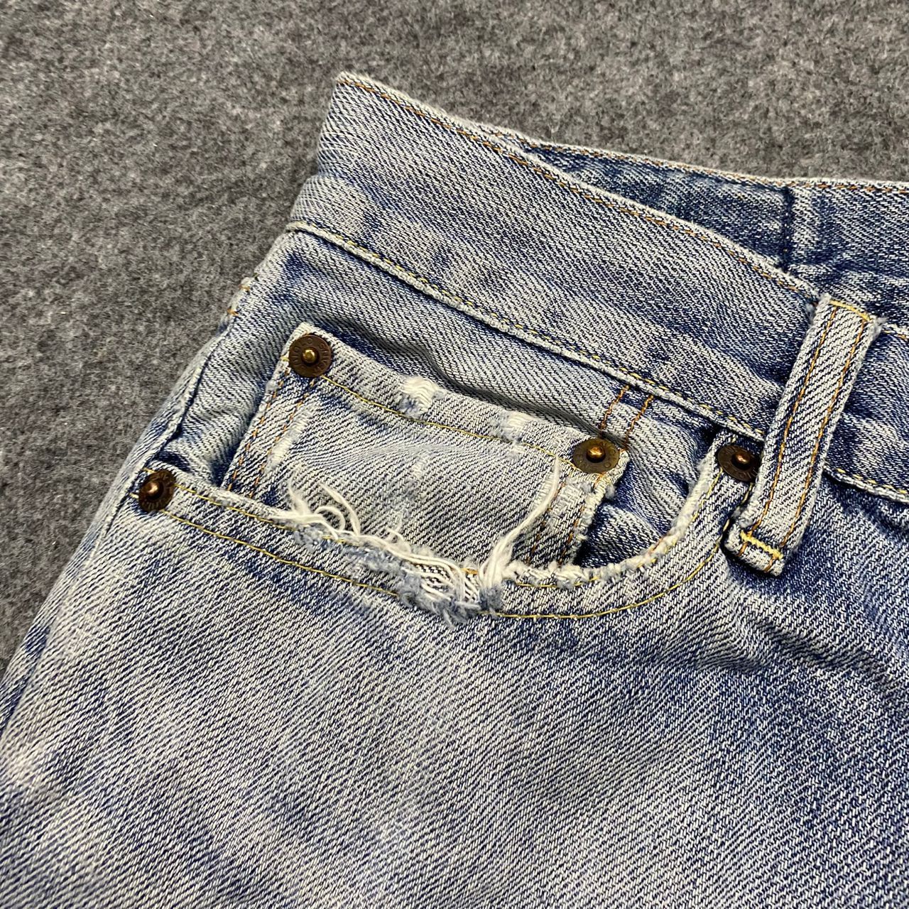 Japanese Brand 💥Best Offer💥Vintage Uniqlo Original Basic Denim Size US 30 / EU 46 - 10 Thumbnail
