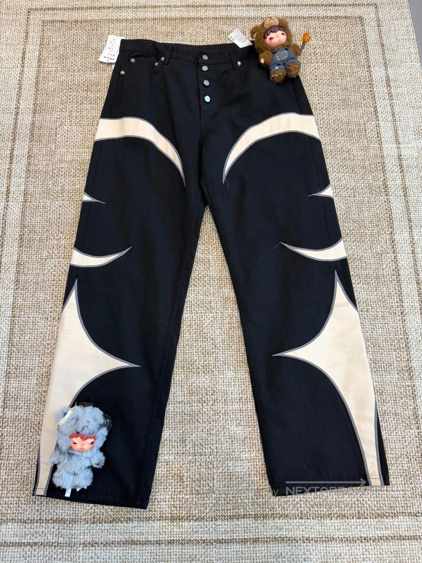 Other × Streetwear Witness Valley Oil Spill Flared Denim | Grailed