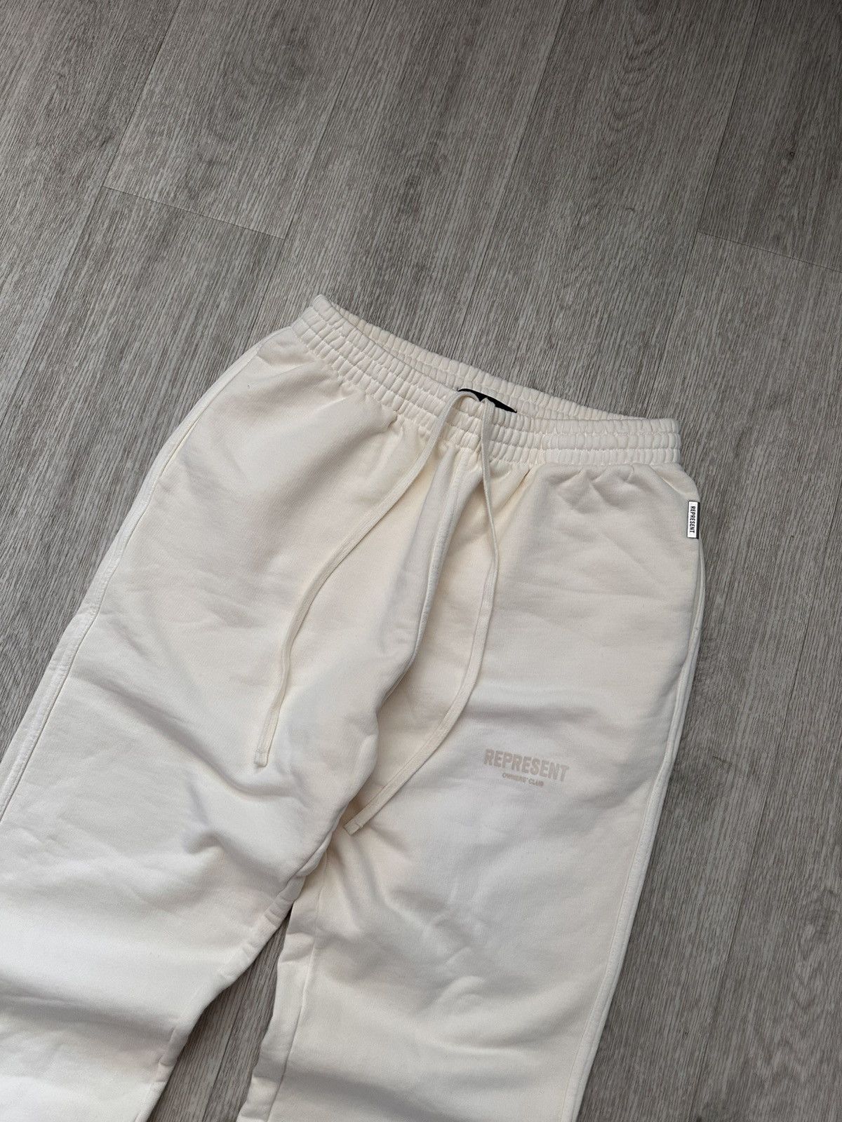 Represent Clo. Represent Beige Logo Sweatpants Size US 28 / EU 44 - 2 Thumbnail