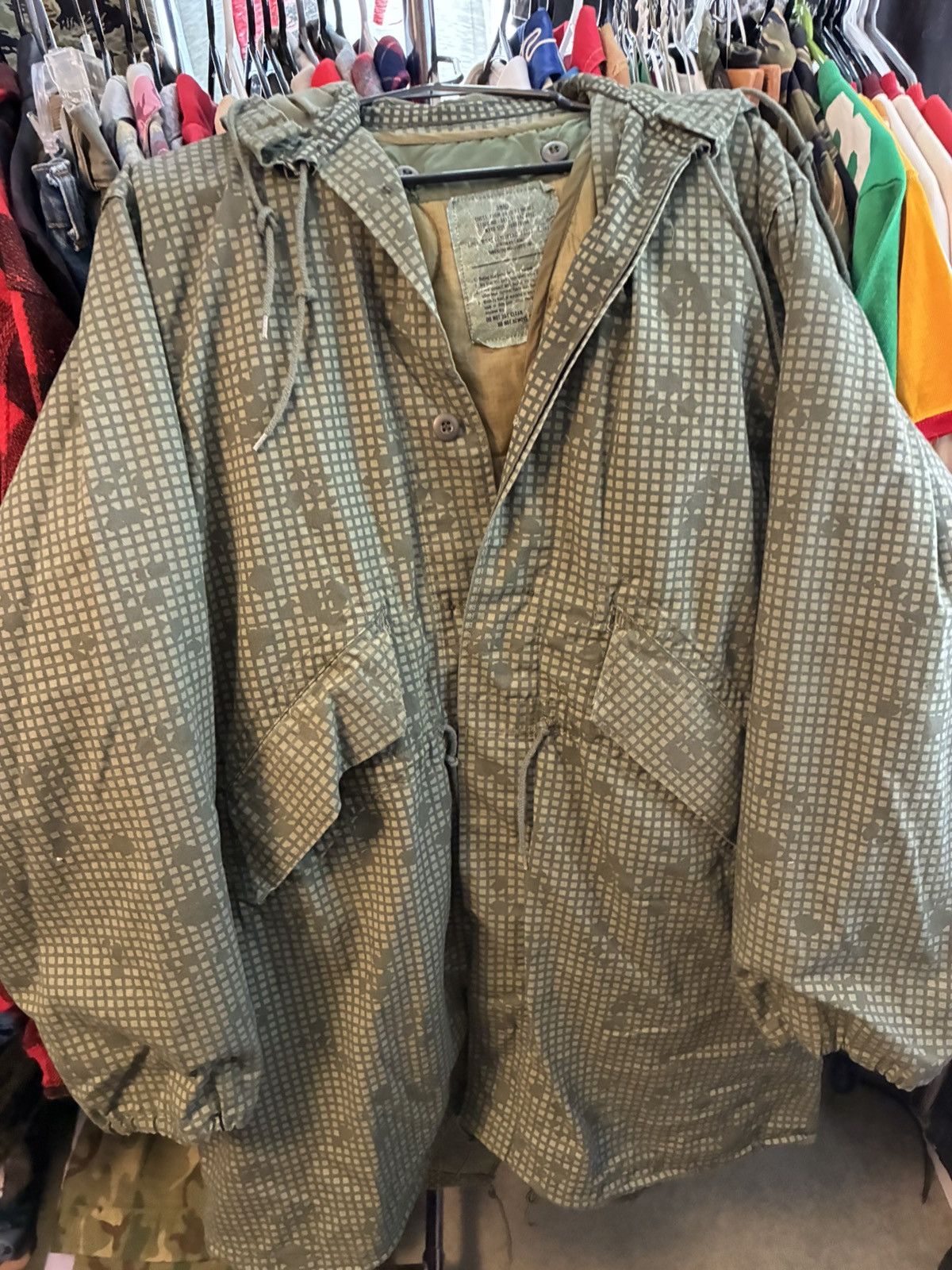 Vintage Vintage 1980’s desert night camo fishtail parka Size US S / EU 44-46 / 1 - 2 Thumbnail