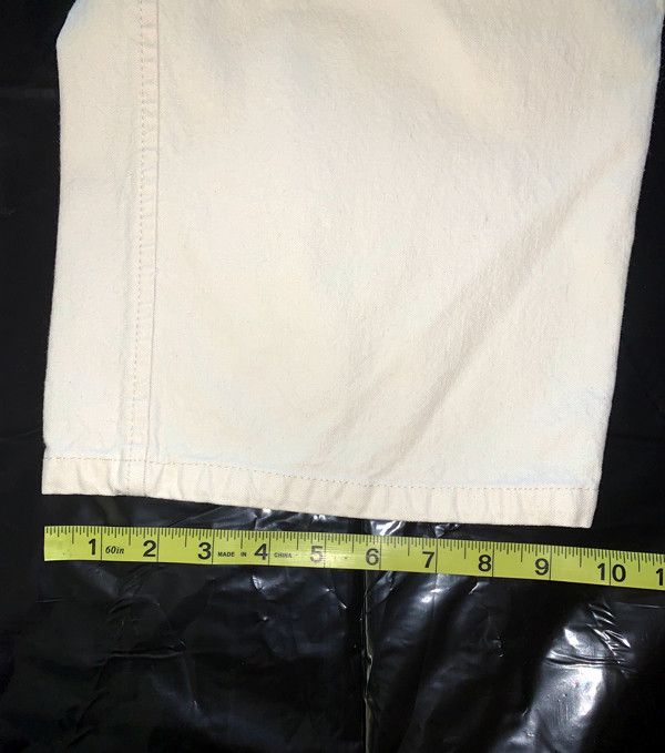 Calvin Klein CALVIN KLEIN JEANS EARLY 2000'S Y2K CREAM BAGGY FIT JEANS Size US 36 / EU 52 - 7 Thumbnail