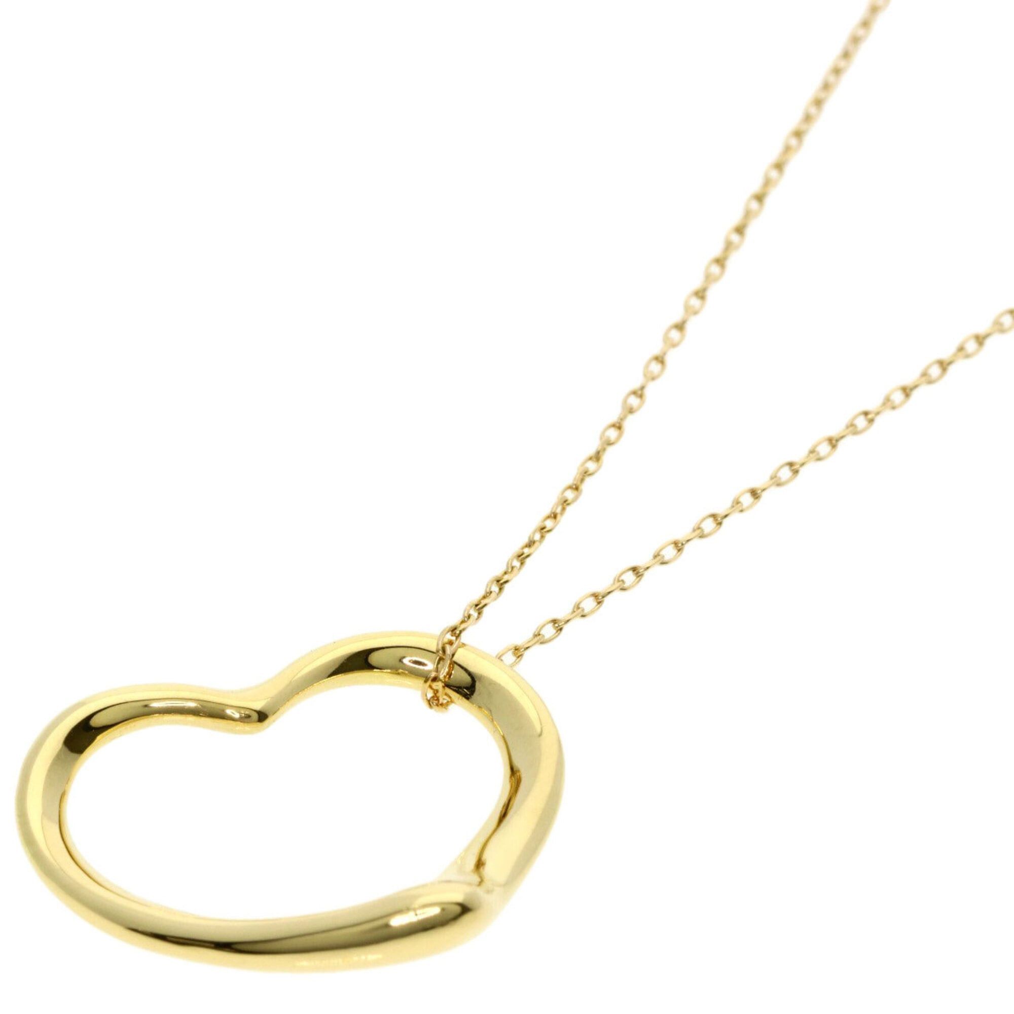 Tiffany & Co. Tiffany & Co. Open Heart Necklace, 18K Yellow Gold, Women's. Size ONE SIZE - 1 Thumbnail