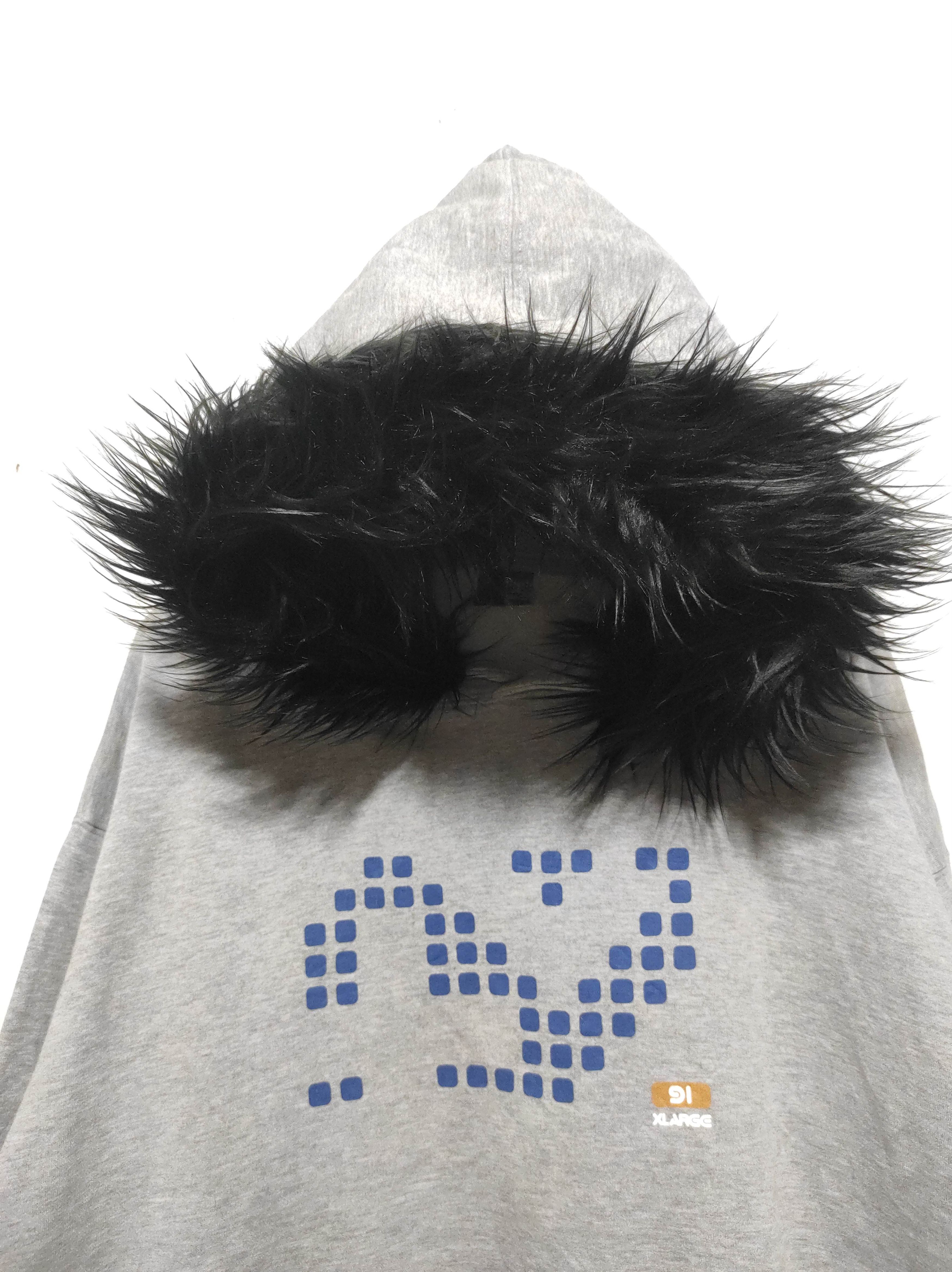 Xlarge Vintage XLARGE Fur Hoodie made in Rusia Size US XL / EU 56 / 4 - 3 Thumbnail