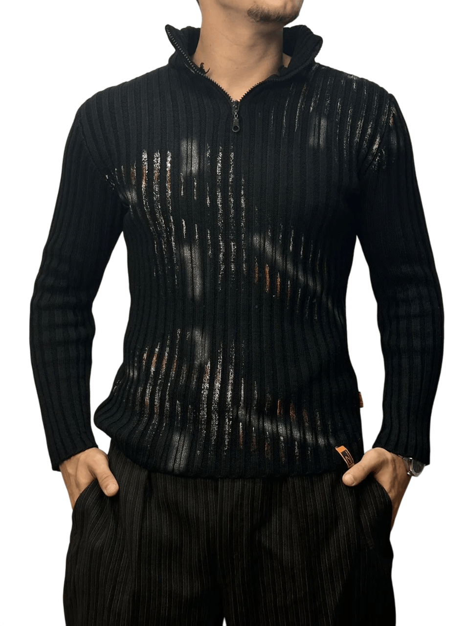 Y2k Gothic Avatngarde Sweater Distressed Margiela Japanese