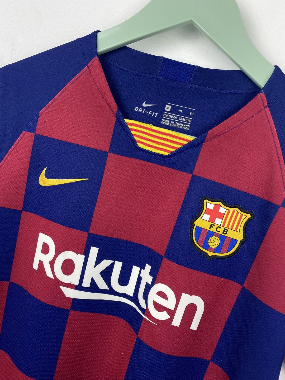Nike Barcelona 2019 2020 Nike Soccer Jersey PSG Milan Real Size US XS / EU 42 / 0 - 2 Thumbnail