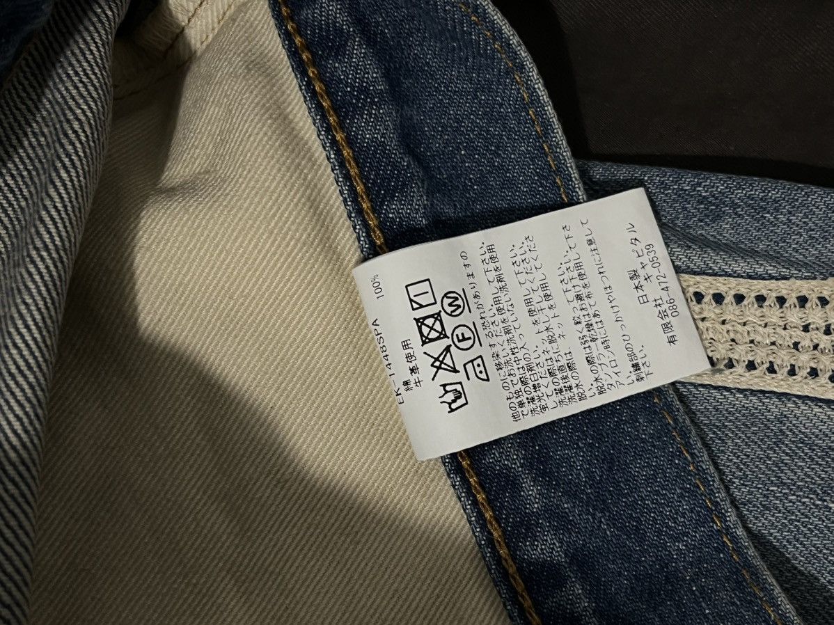 Kapital Kapital 14oz bone denim short blue Size US 32 / EU 48 - 7 Thumbnail