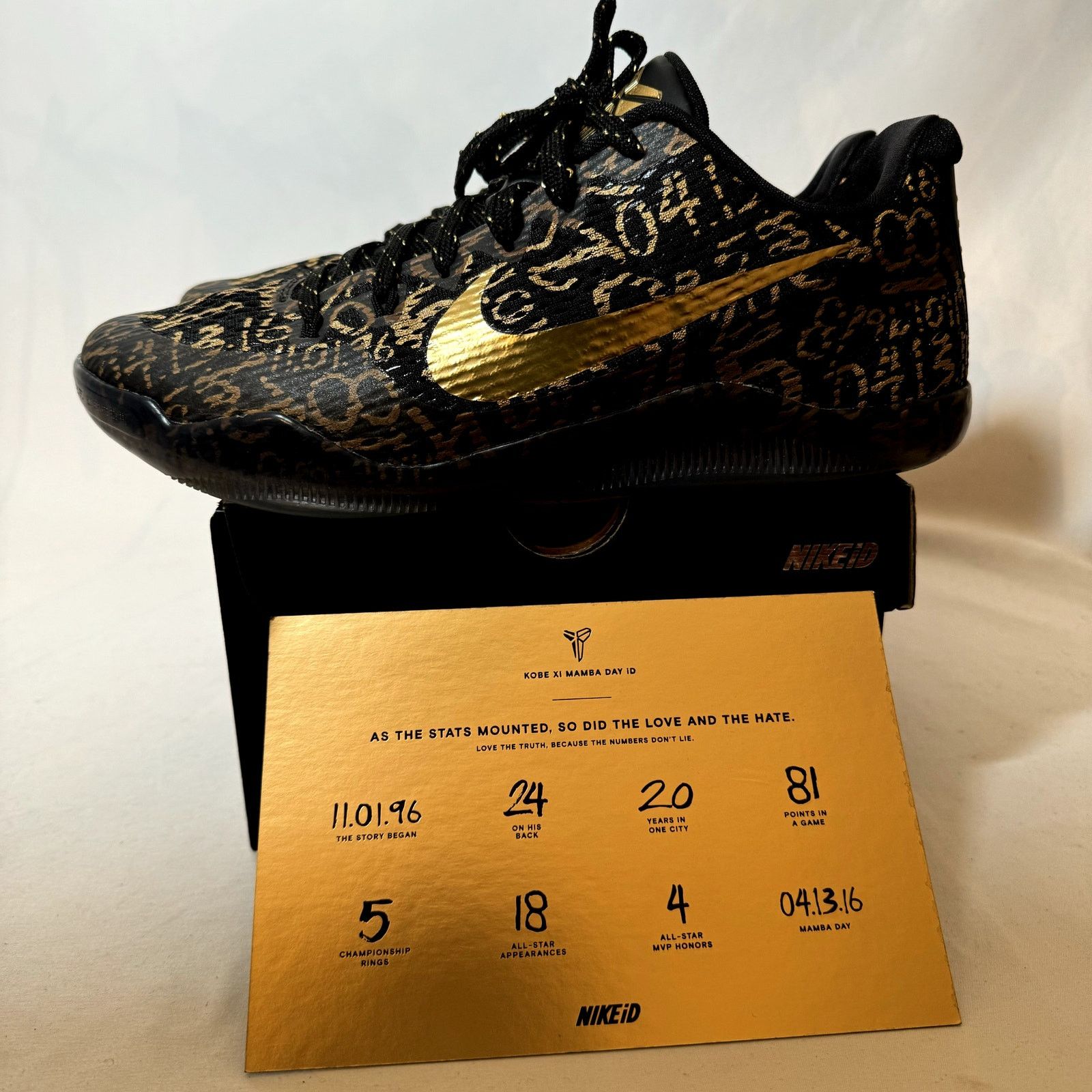 Nike Kobe 11 Mamba Day iD Men's Shoes Size 865773 99X