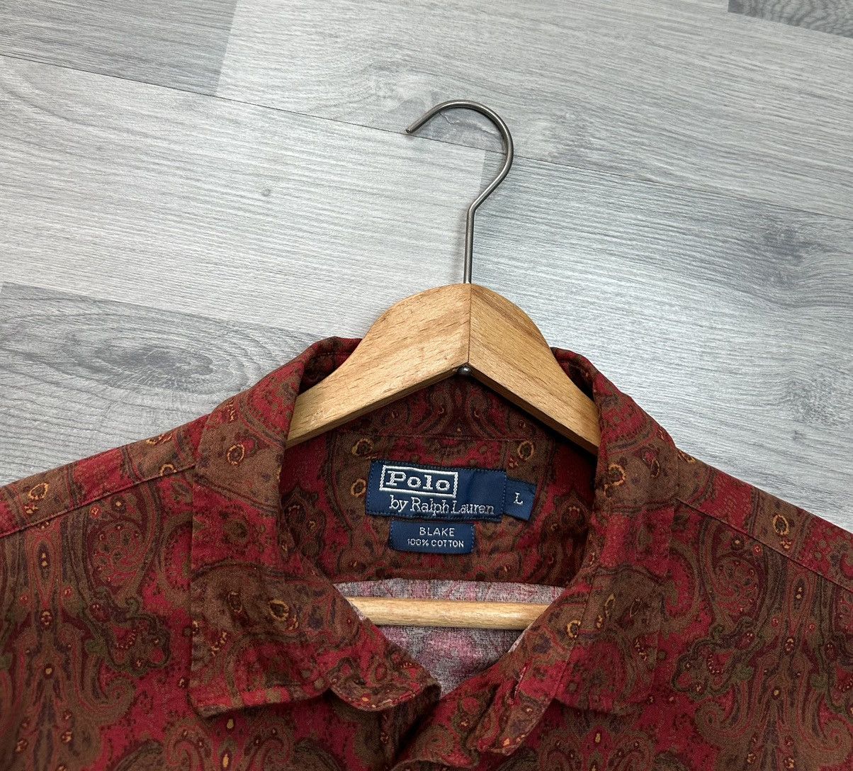Vintage crazy shirt polo Ralph Lauren