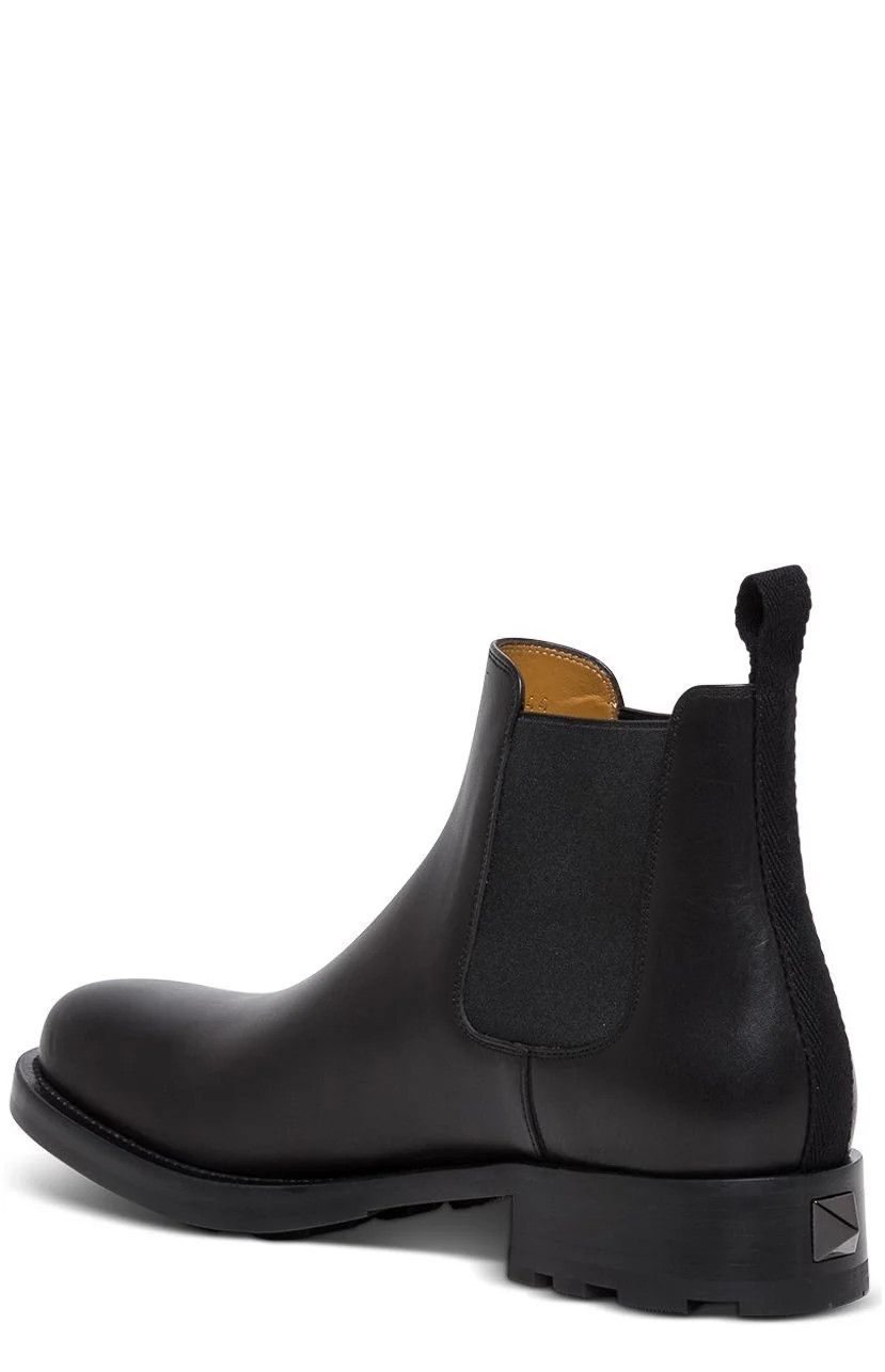 Valentino o1y0525 Ankle Boots in Black Size US 7 / EU 40 - 4 Thumbnail