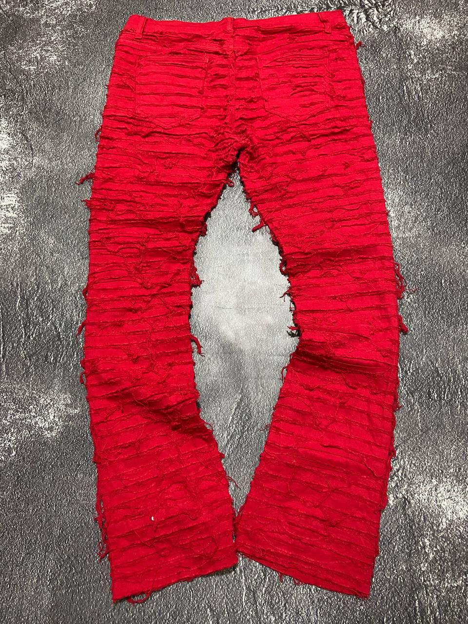 Hysteric Glamour Hysteric Glamour flared pants with torn texture Size US 37 - 3 Thumbnail