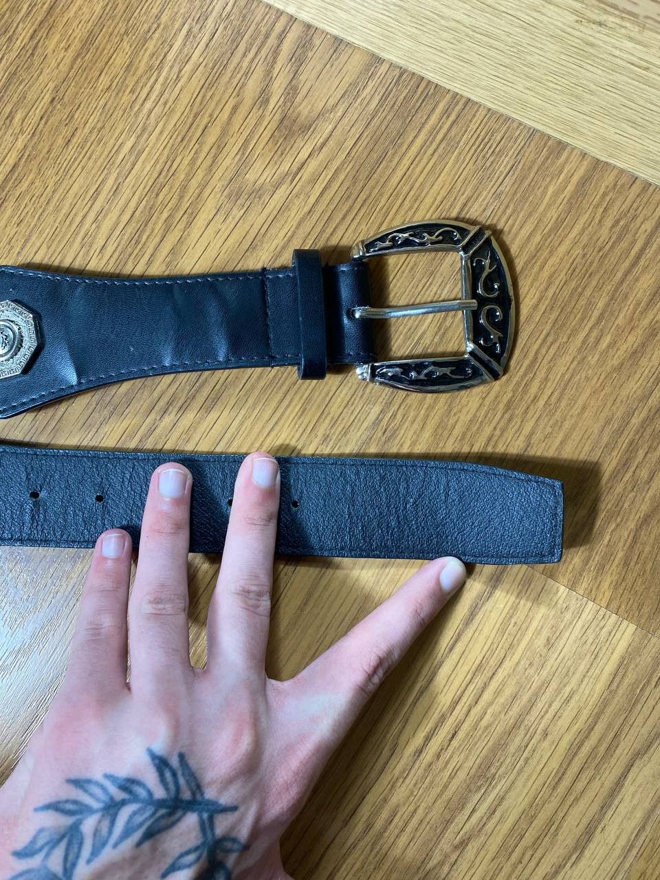Vintage Vintage Crazy Metal Belt Drip Japanese Hype bb Simon Size ONE SIZE - 3 Thumbnail