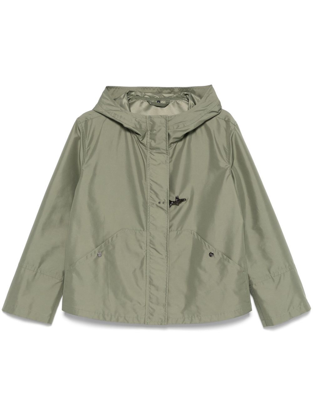 Fay SHORT PARKA COAT Size L / US 10 / IT 46 - 1 Thumbnail