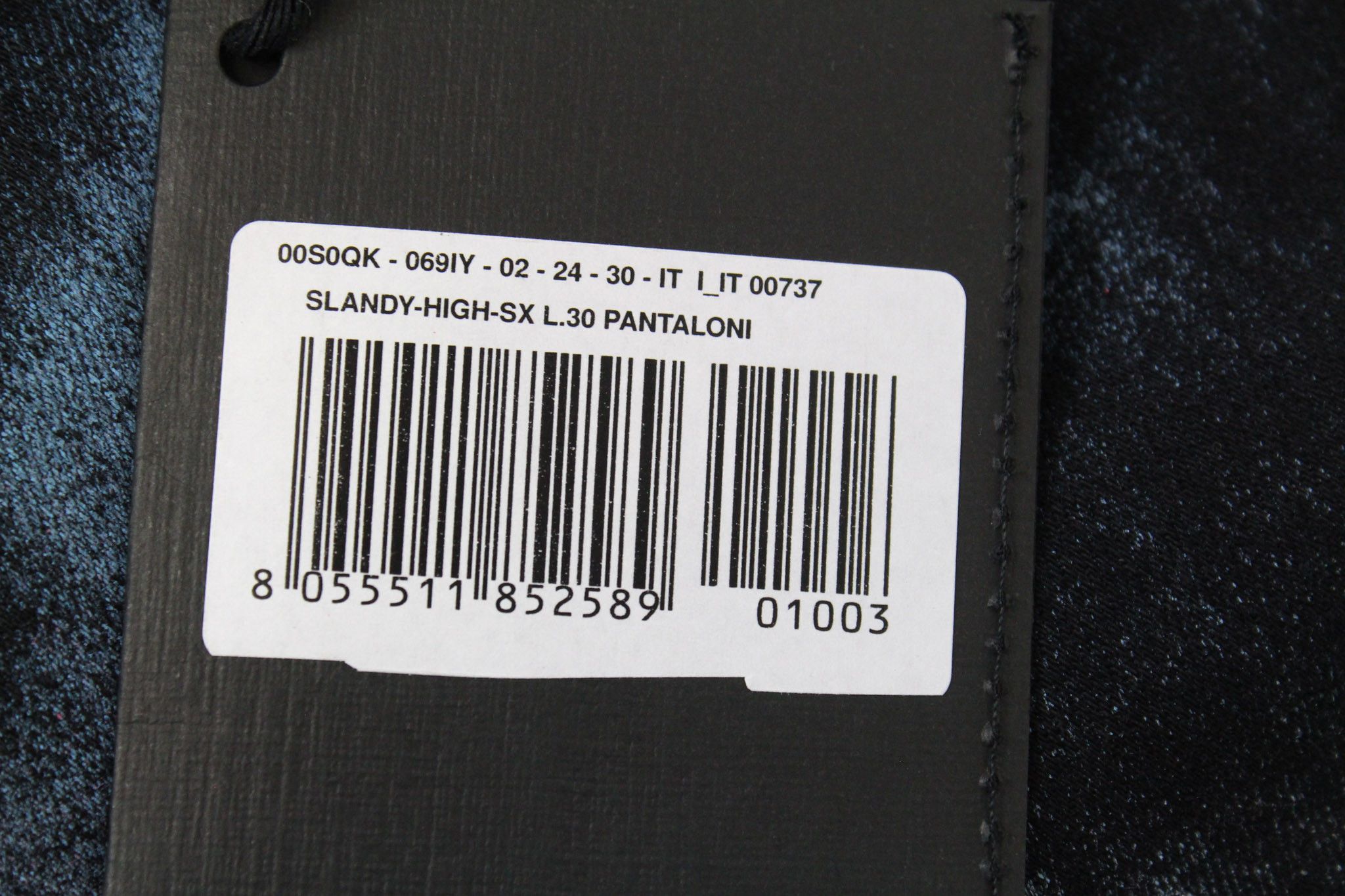 Diesel SLANDY-HIGH-SX 069IY W24/L30 Blue Girls Jeans 71251 Size 24" / US 00 / IT 34 - 7 Thumbnail