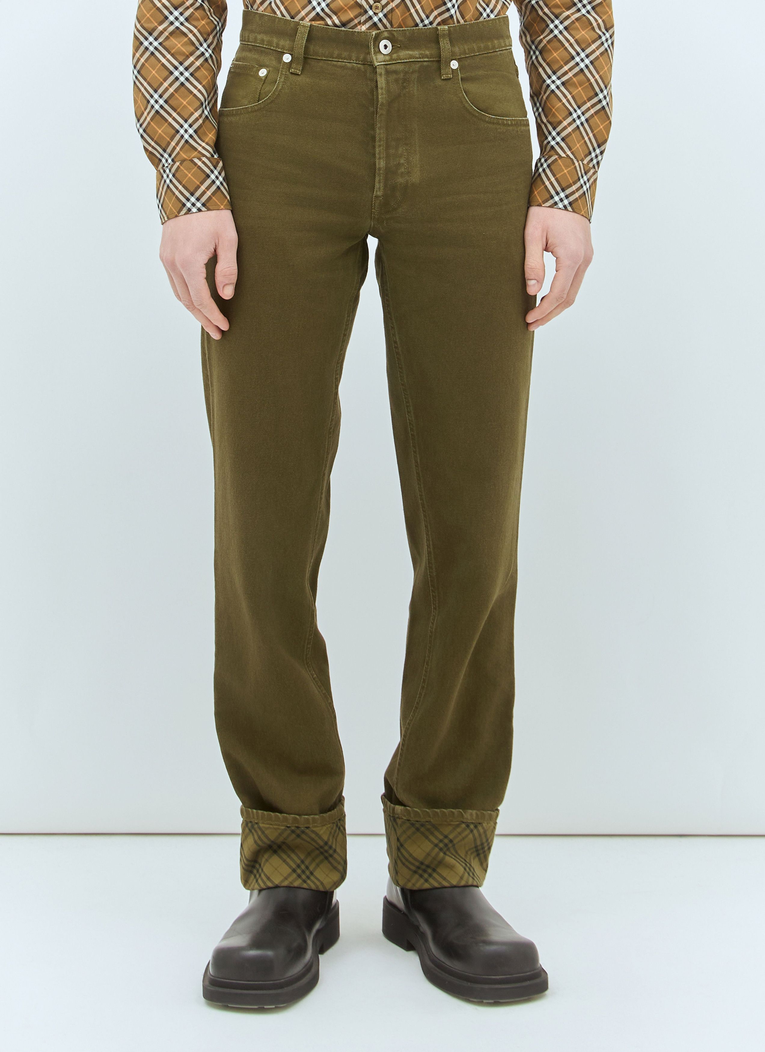 Burberry Twill Pants Size US 30 / EU 46 - 1 Thumbnail