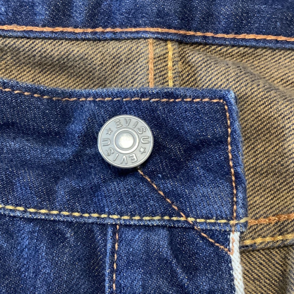 Evisu × Japanese Brand EVISU EMBROIDERED SEAGULL SELVEDGE JEANS Size US 38 / EU 54 - 9 Thumbnail
