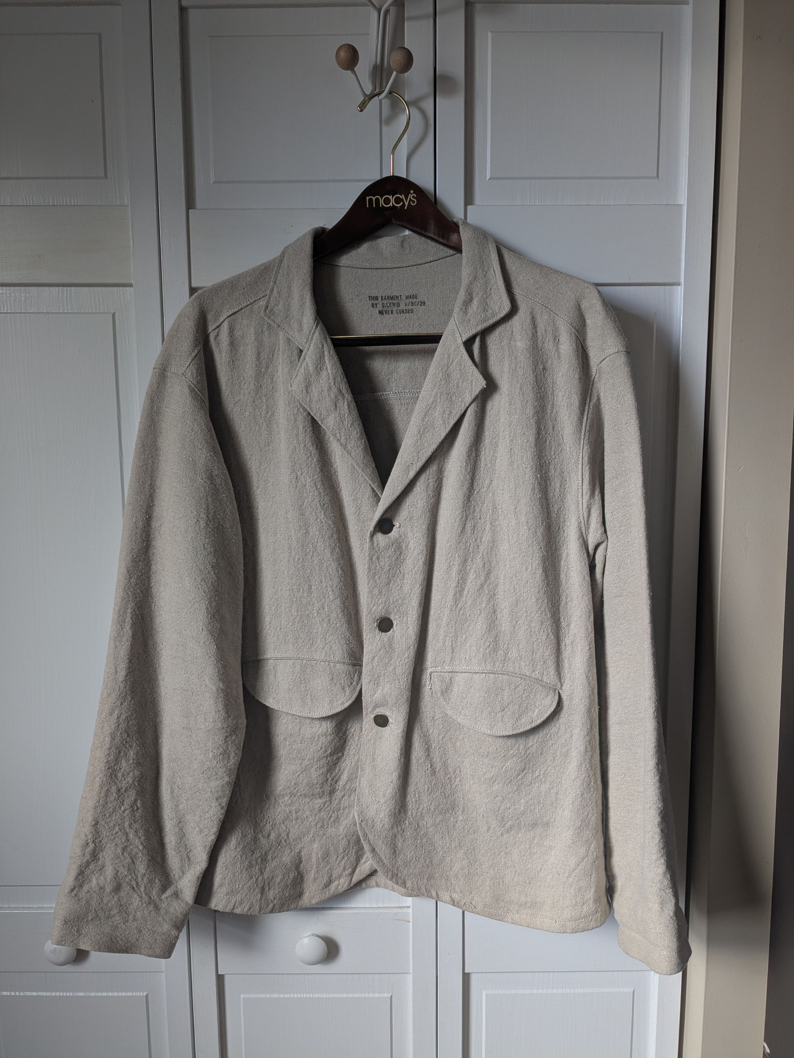 Other Never Cursed hemp blazer Size US L / EU 52-54 / 3 - 1 Thumbnail